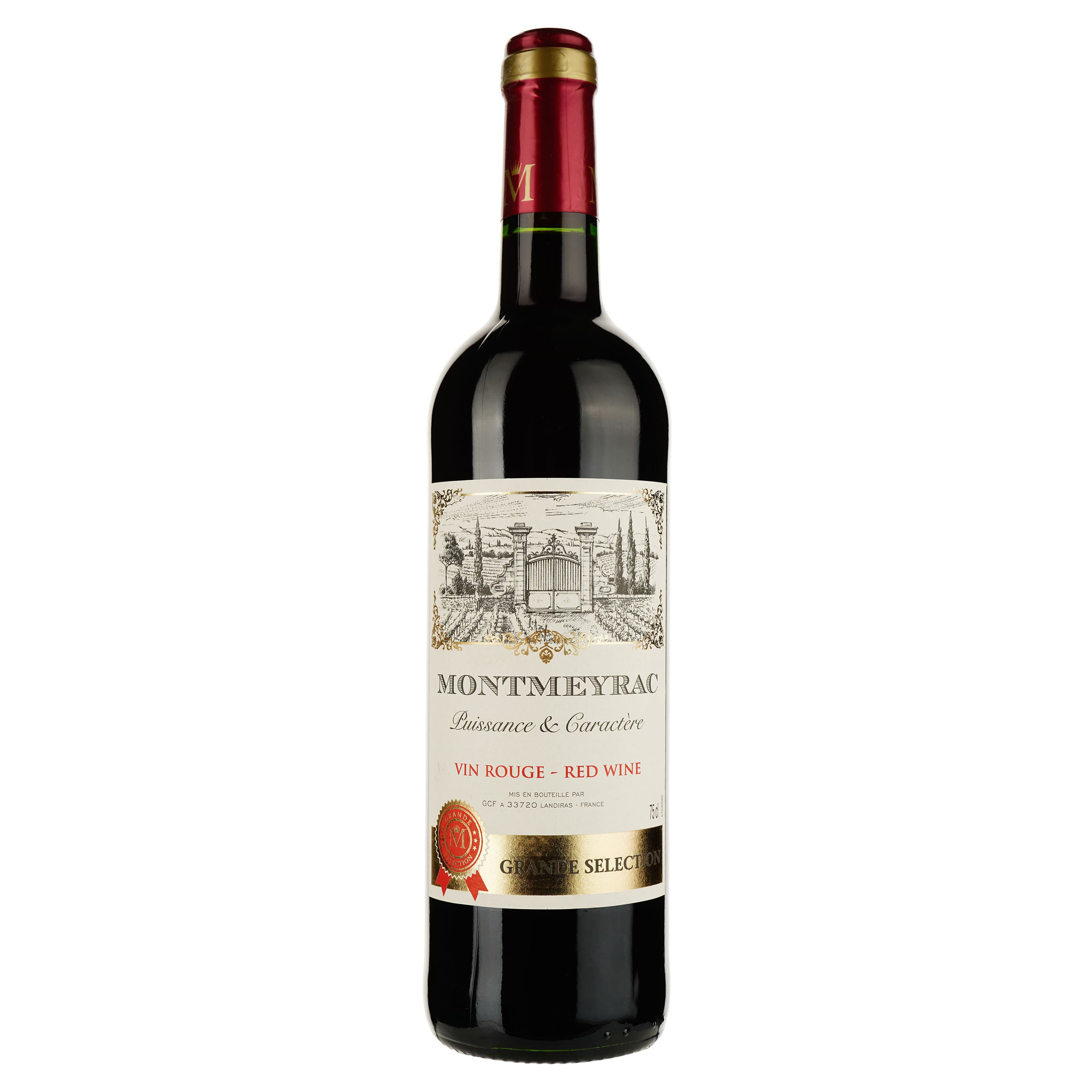 Вино Montmeyrac Rouge Sec, червоне, сухе, 0,75 л (637669) - зображення 1