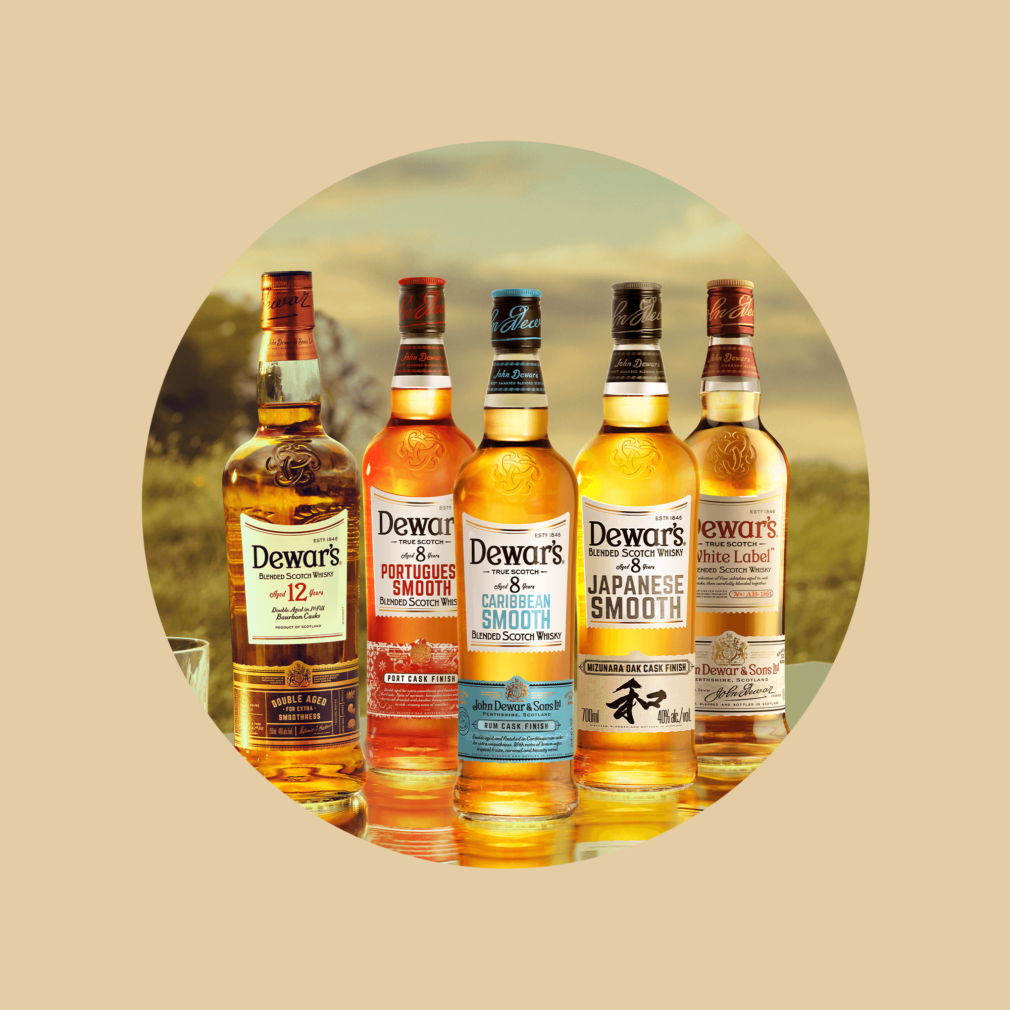 Віскі Dewar's White Label Blended Scotch Whisky 40% 1 л - зображення 4