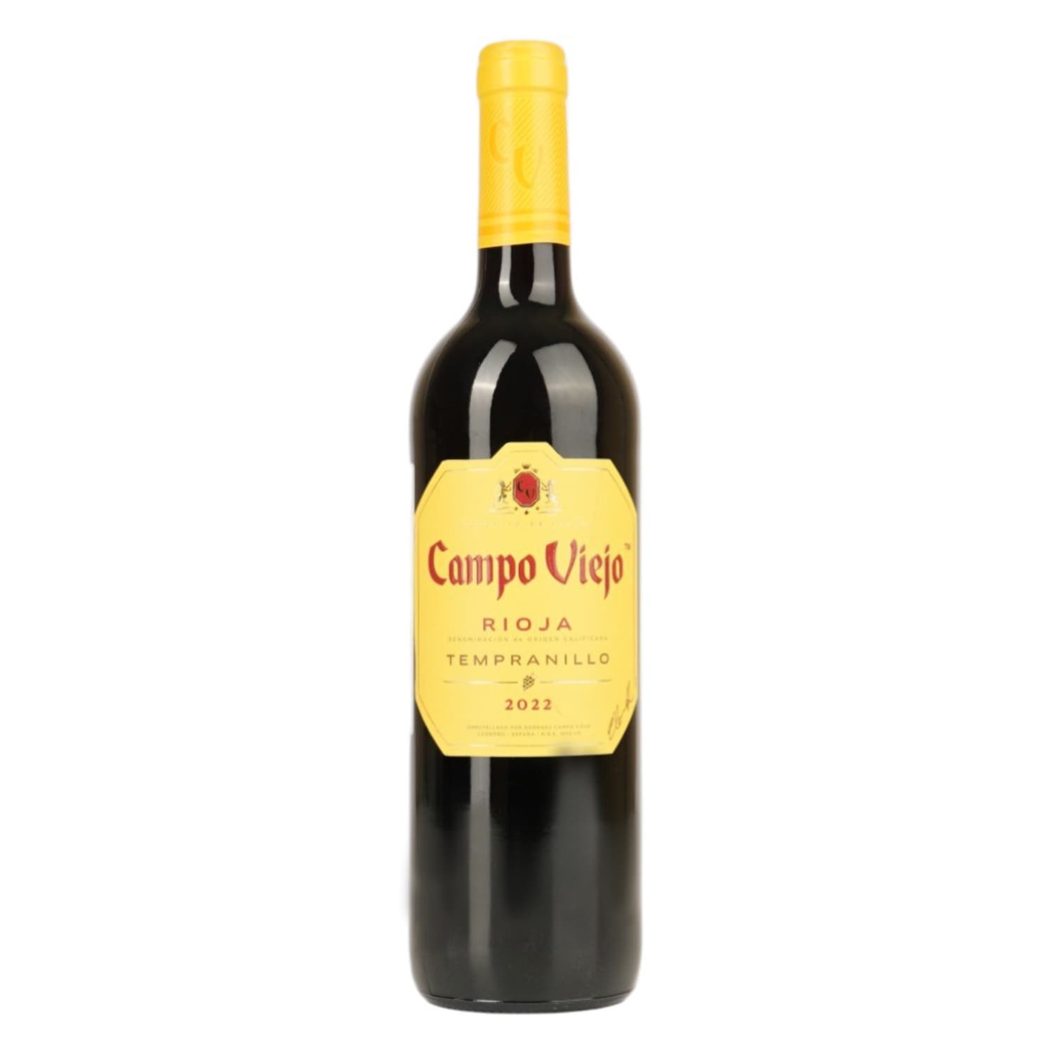 Вино Campo Viejo Rioja Tempranillo DOC червоне сухе 13.5% 0.75 л (2120) - зображення 1