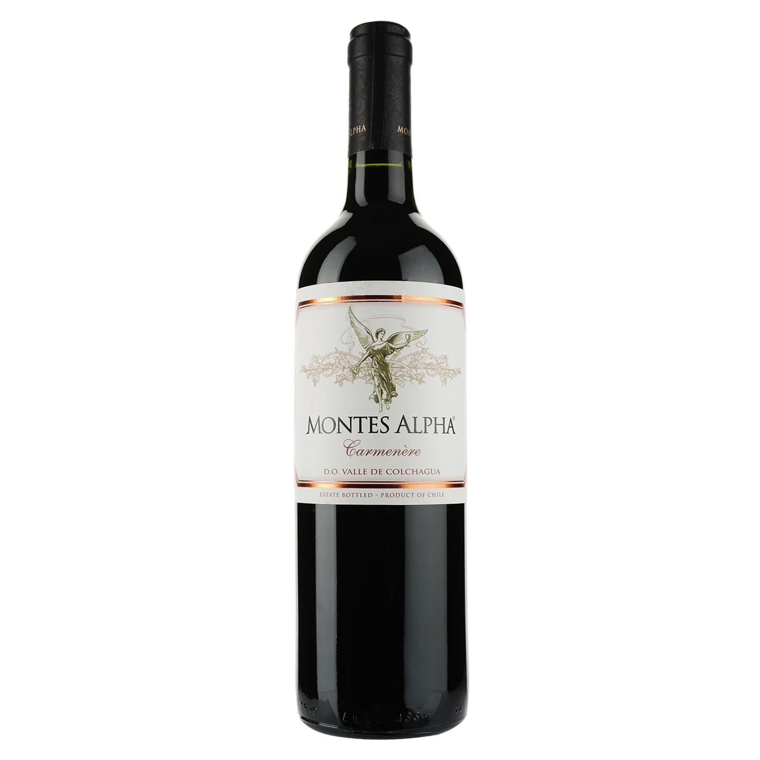 Вино Montes Alpha Carmenere, червоне, сухе, 14,5%, 0,75 л (7246) - зображення 1