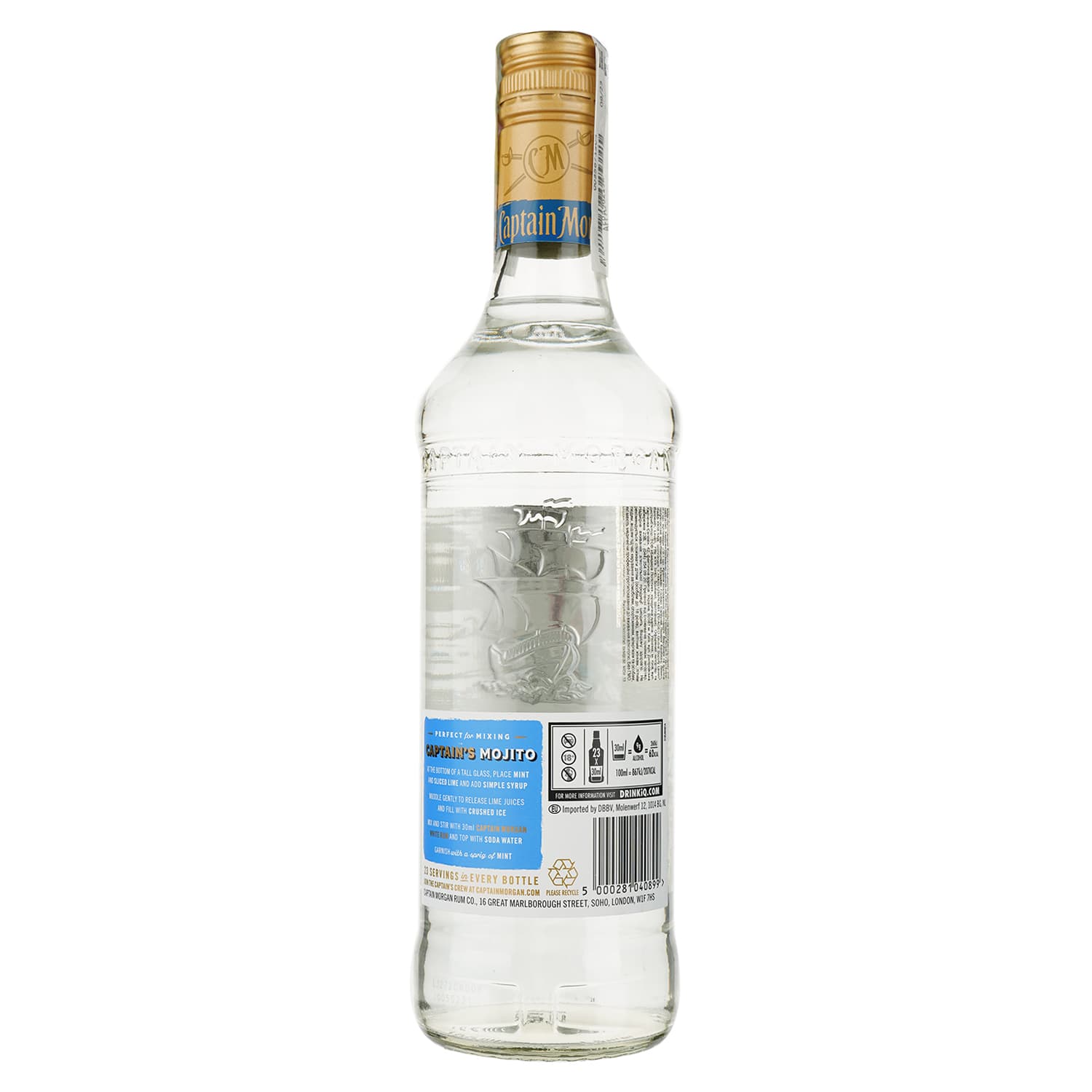 Ром Captain Morgan White, 37,5%, 0,7 л - зображення 7