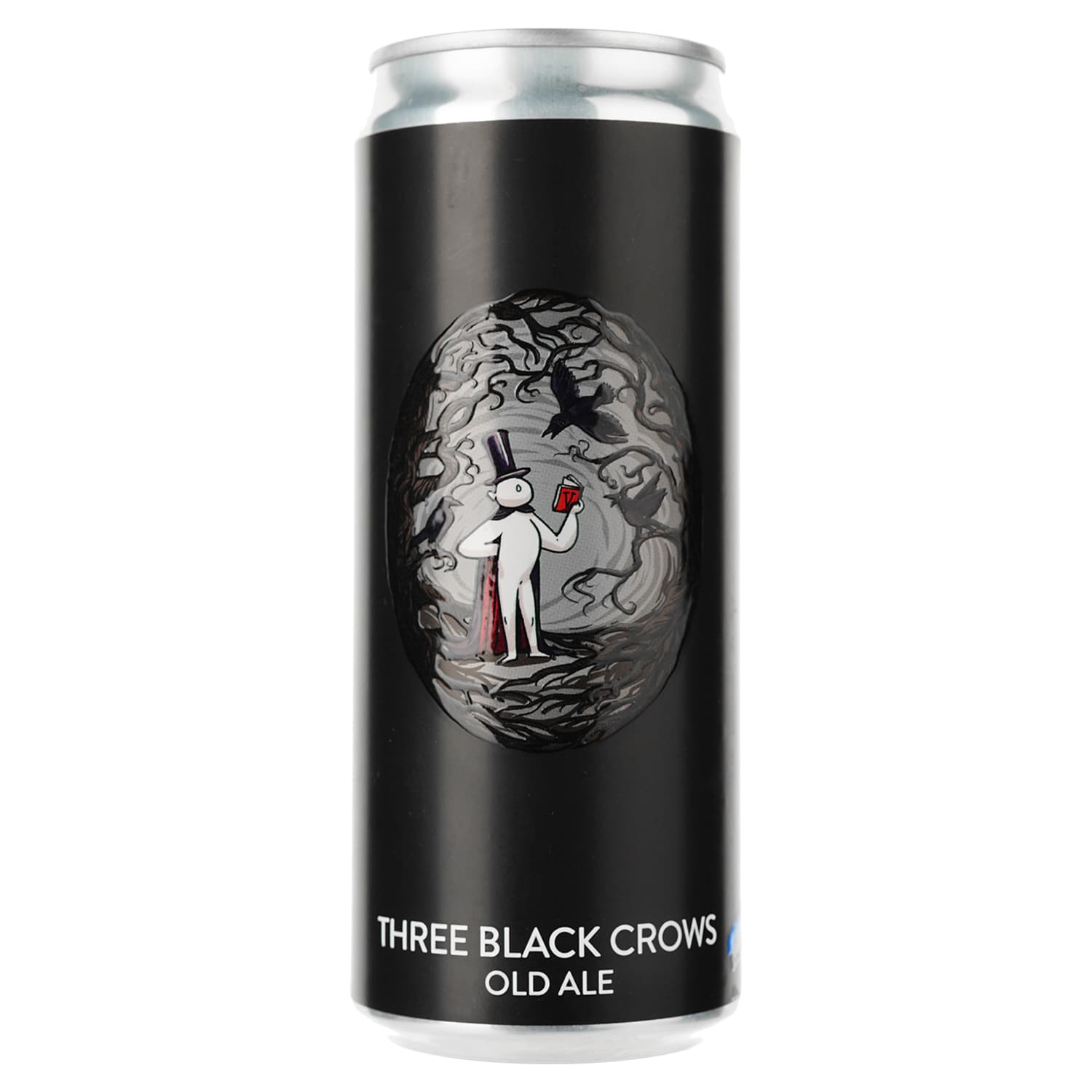 Пиво Varvar Three Black Crows темне 7.7% 0.33 л - зображення 1