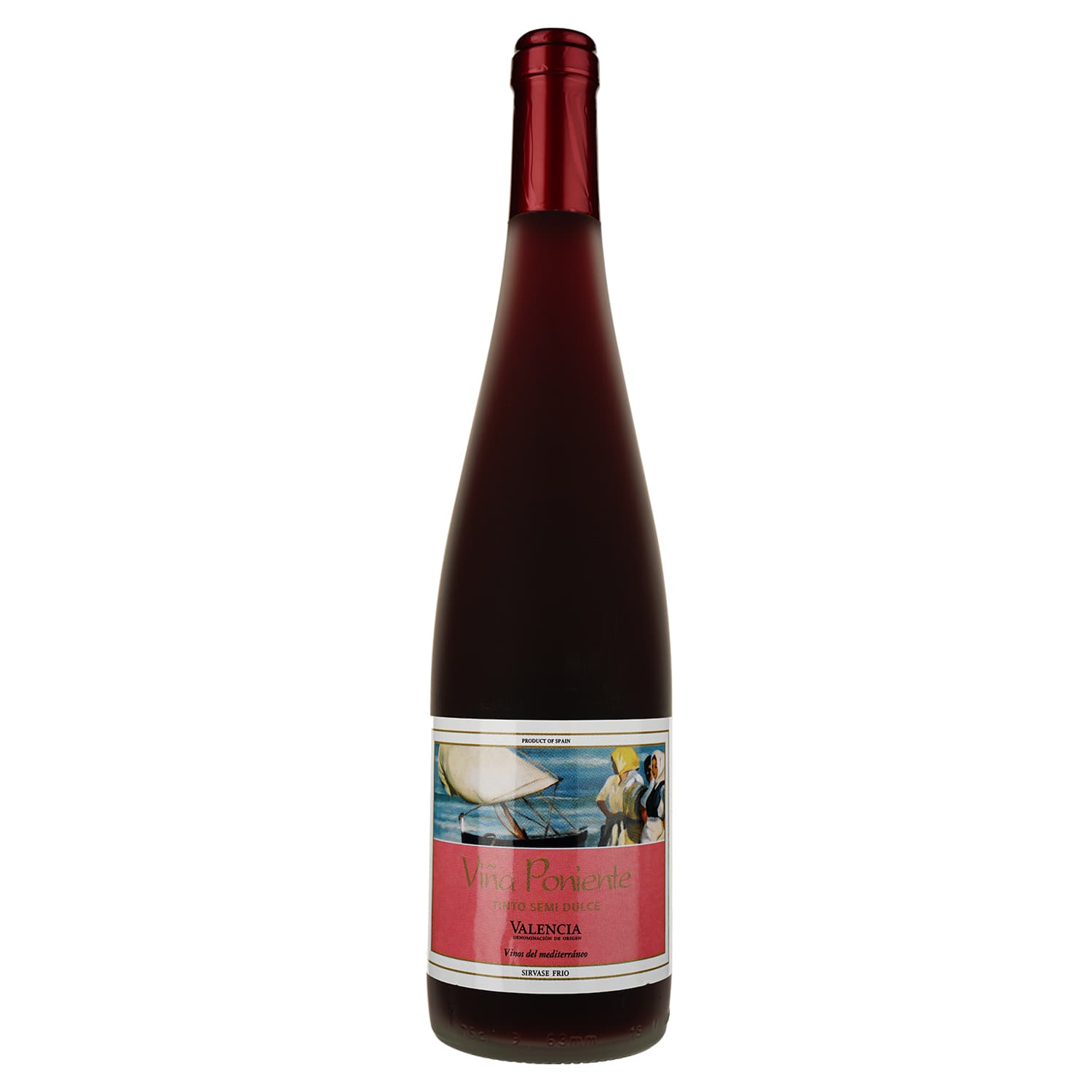 Вино Baronia de Turis Vina Poniente Tinto, червоне, напівсолодке, 0,75 л - зображення 2