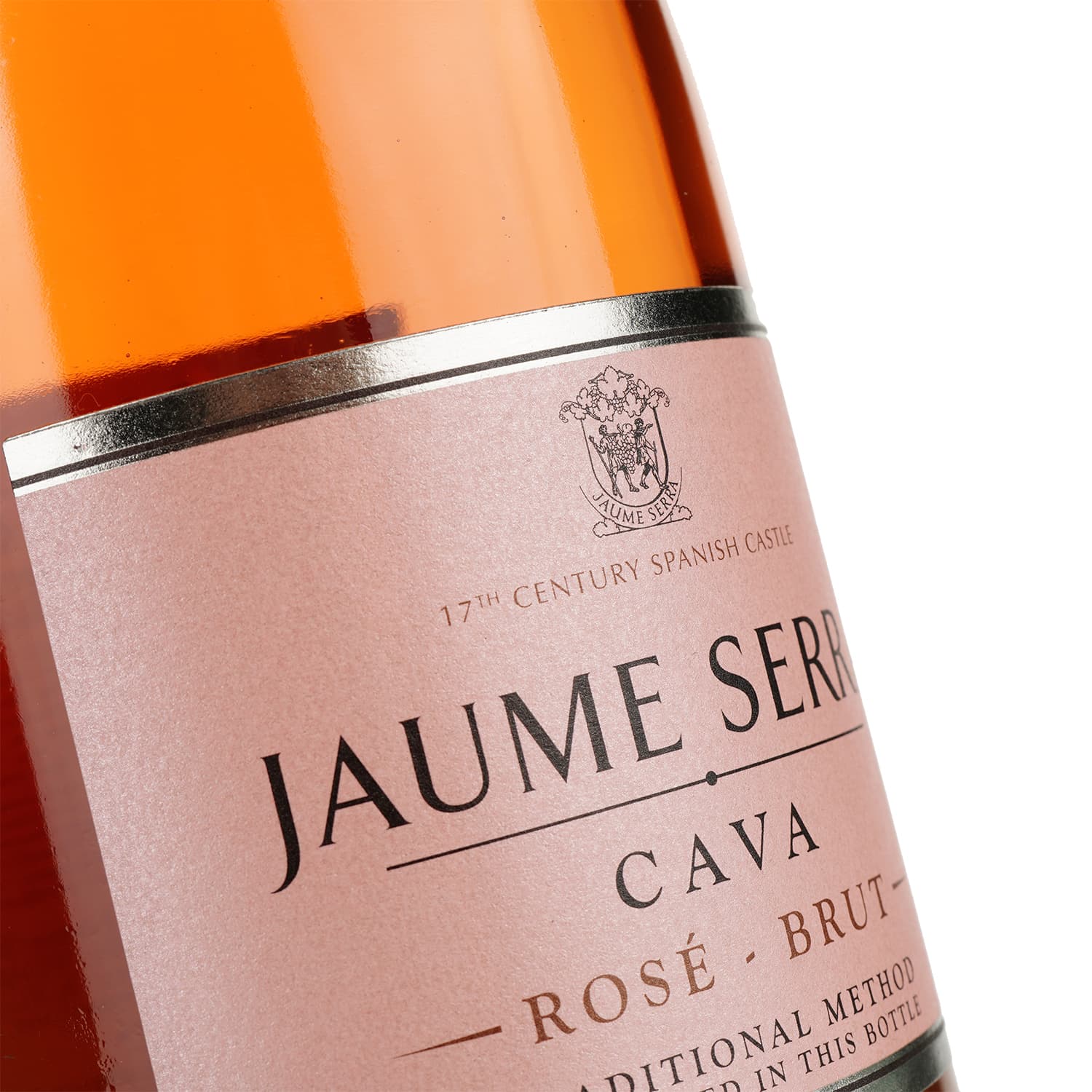 Вино ігристе Jaume Serra Cava Rosado Brut, рожеве, брют, 12%, 0,75 л (16652) - зображення 3
