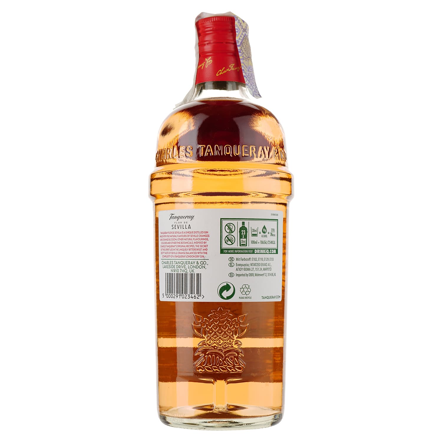 Джин Tanqueray Flor de Sevilla, 41,3%, 0,7 л - зображення 4