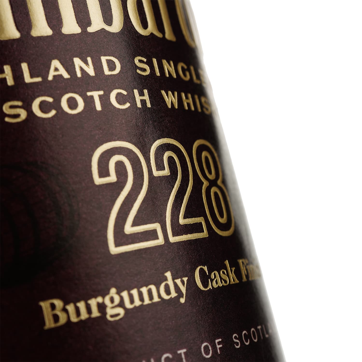 Віскі Tullibardine Burgundy Finish 228 Single Malt Scotch Whisky 43% 0.7 л - зображення 4