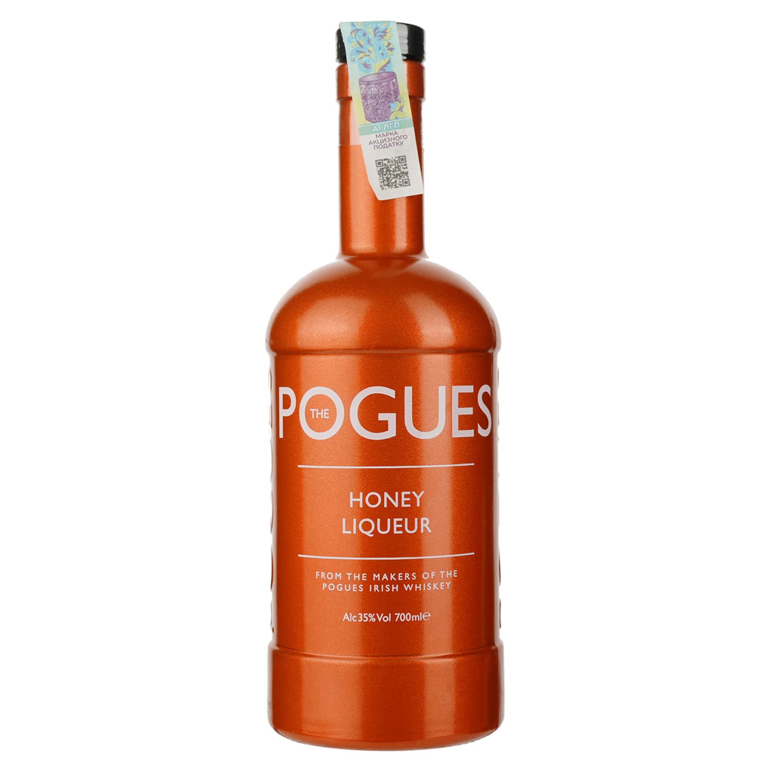 Віскі-Лікер The Pogues Honey Irish Whiskey, 35%, 0,7 л - зображення 1