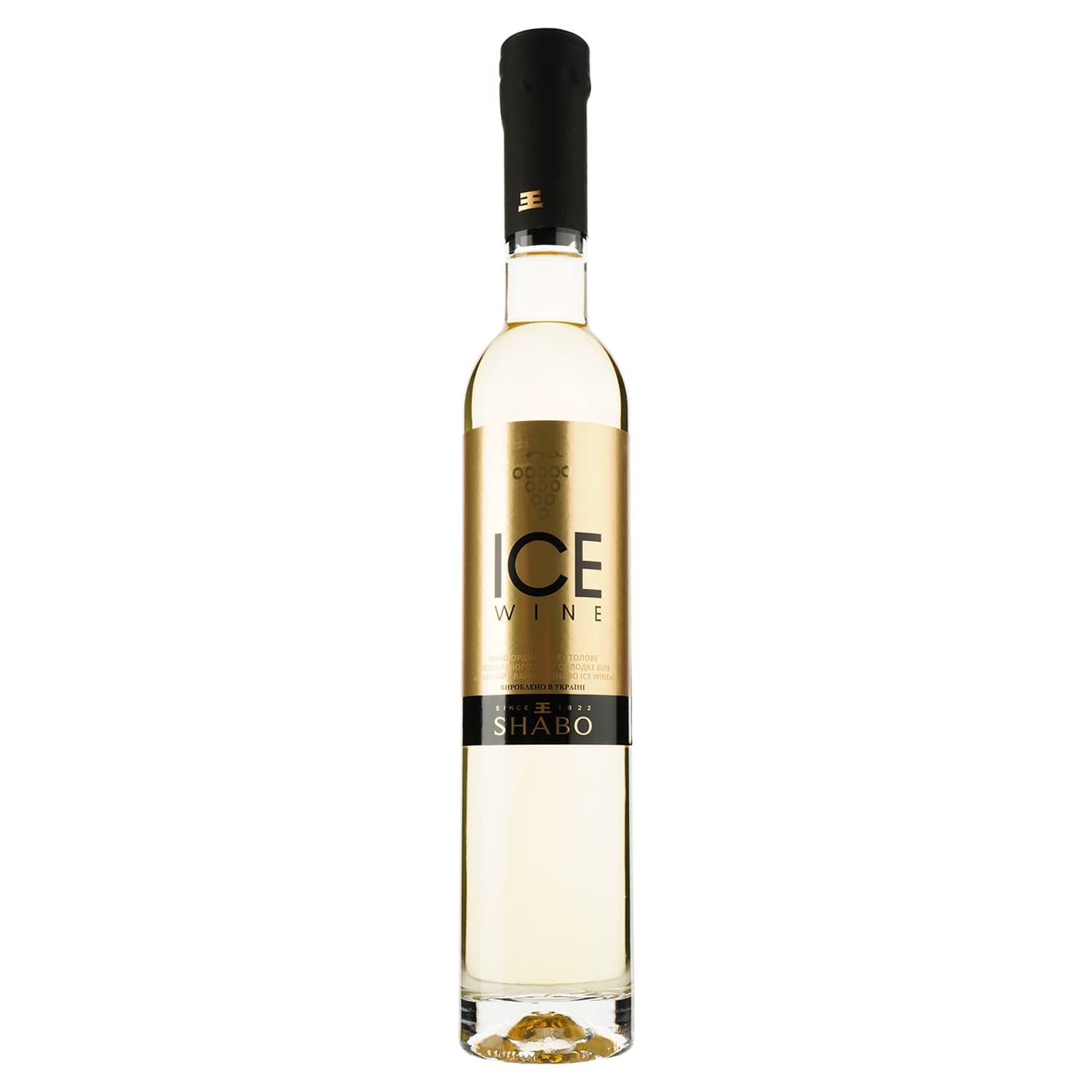 Вино Shabo Ice WIne, біле, десертне, 9-12%, 0,375 л - зображення 1
