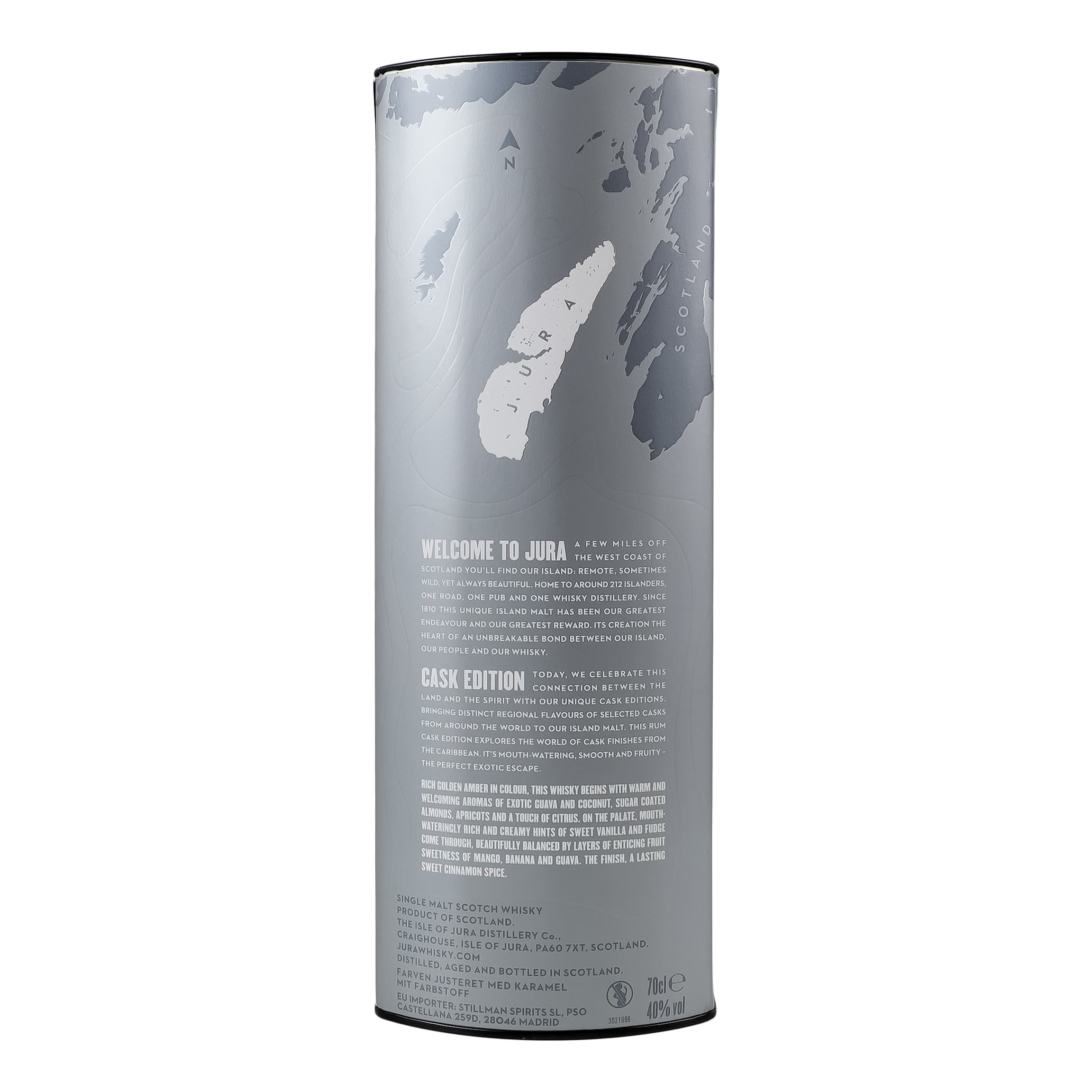 Віскі Jura Rum Cask Single Malt Scotch Whisky у подарунковій упаковці 40% 0.7 л - зображення 6