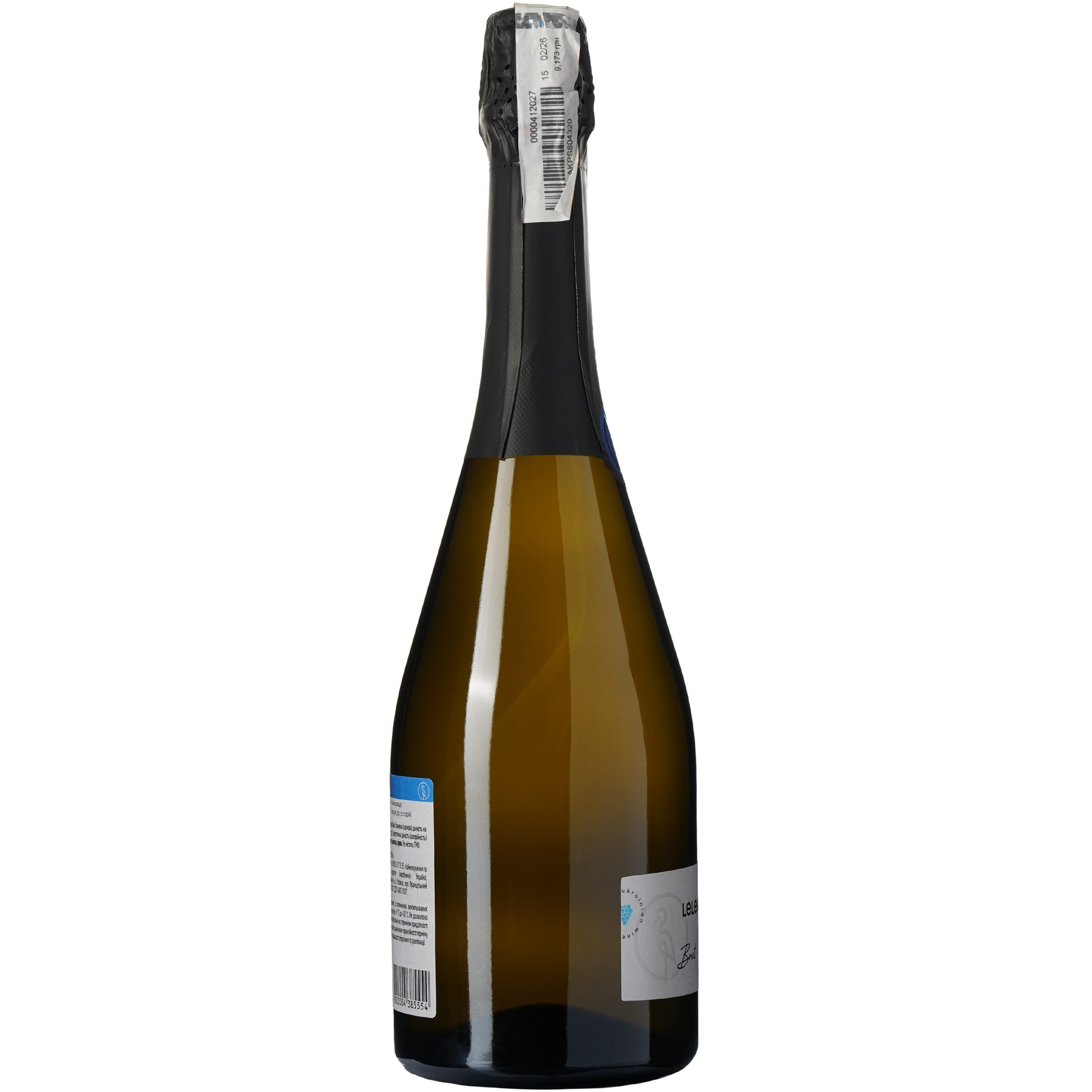Вино ігристе Leleka Wines Brut біле брют 0.75 л - зображення 4