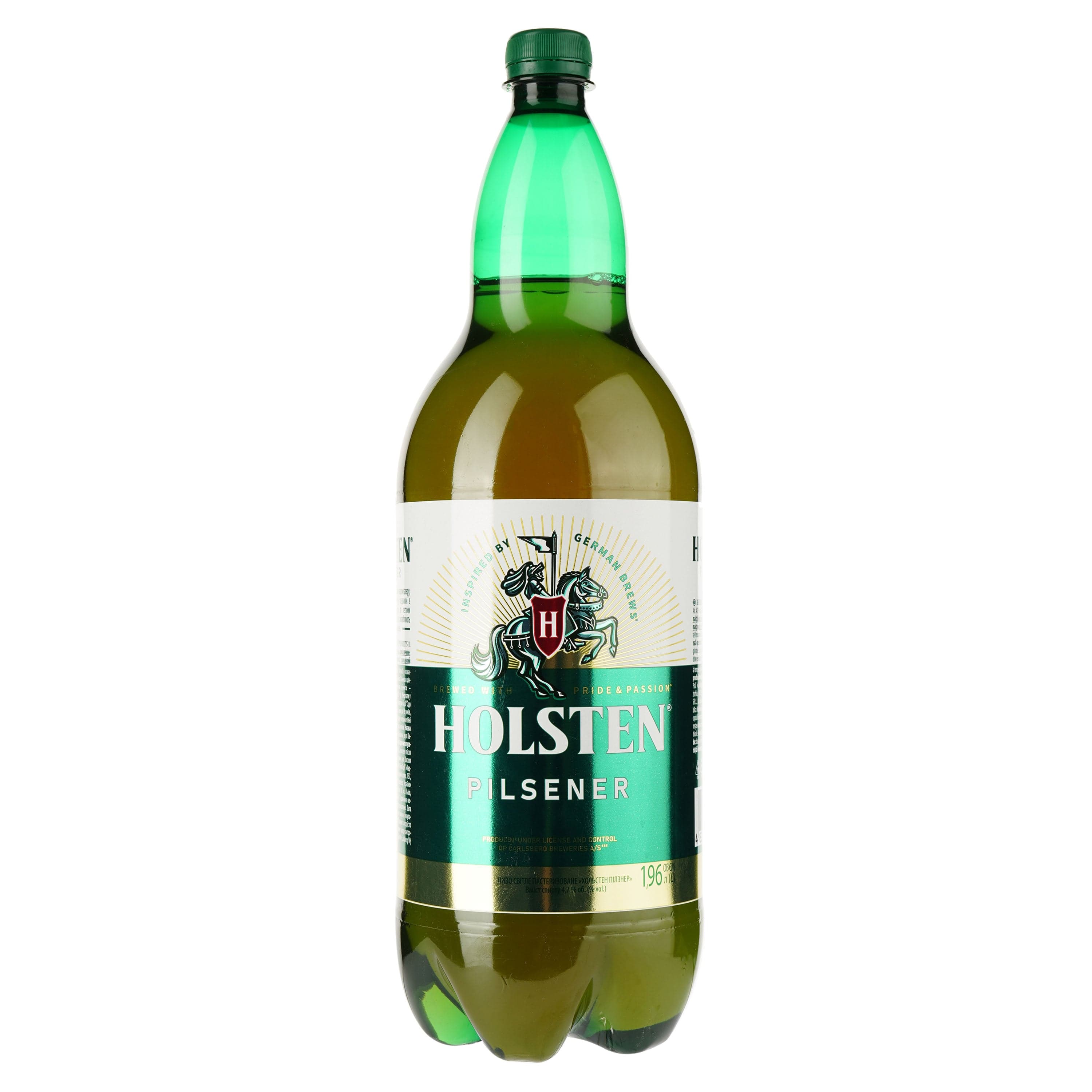 Пиво Holsten Pilsener, світле, 4,7%, 1,96 л (909344) - зображення 1