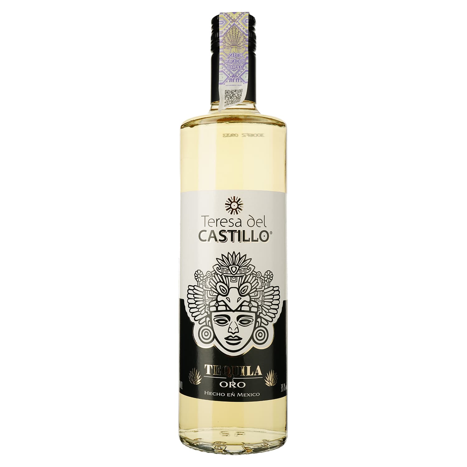 Текіла Teresa del Castillo Oro, 35%, 0,7 л - зображення 1