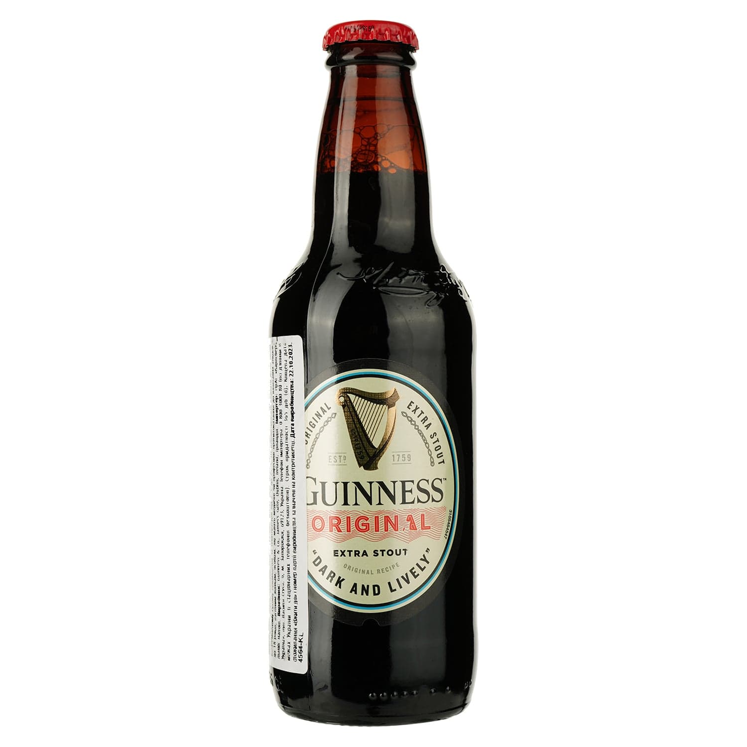 Пиво Guinness Original темне, 5%, 0,33 л (842223) - зображення 1