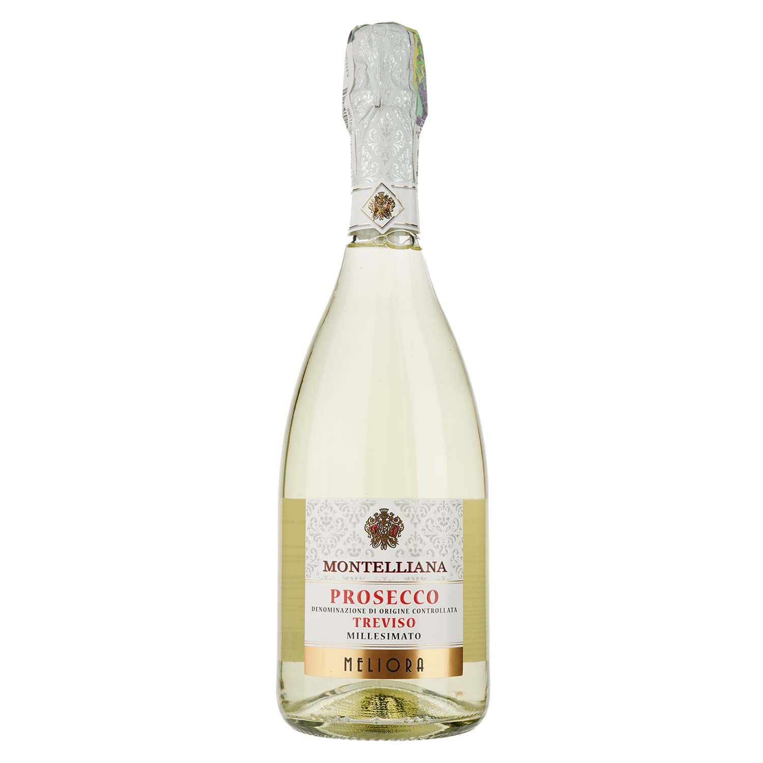 Ігристе вино Montelliana Meliora Prosecco Millesimato біле сухе 0.75 л - зображення 1