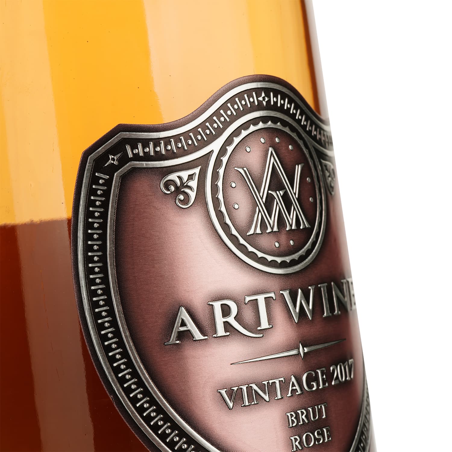 Вино ігристе Artwine 36 місяців рожеве брют 0.75 л - зображення 3