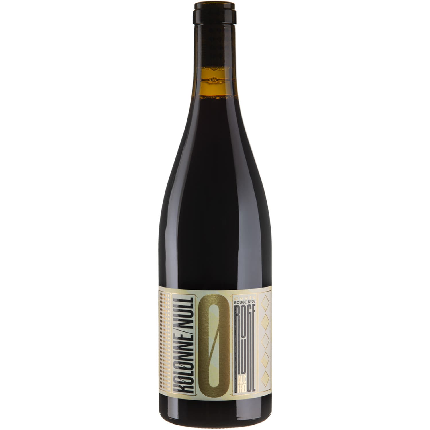 Вино безалкогольне Kolonne Null Cuvee Rouge червоне напівсолодке 0.75 л
