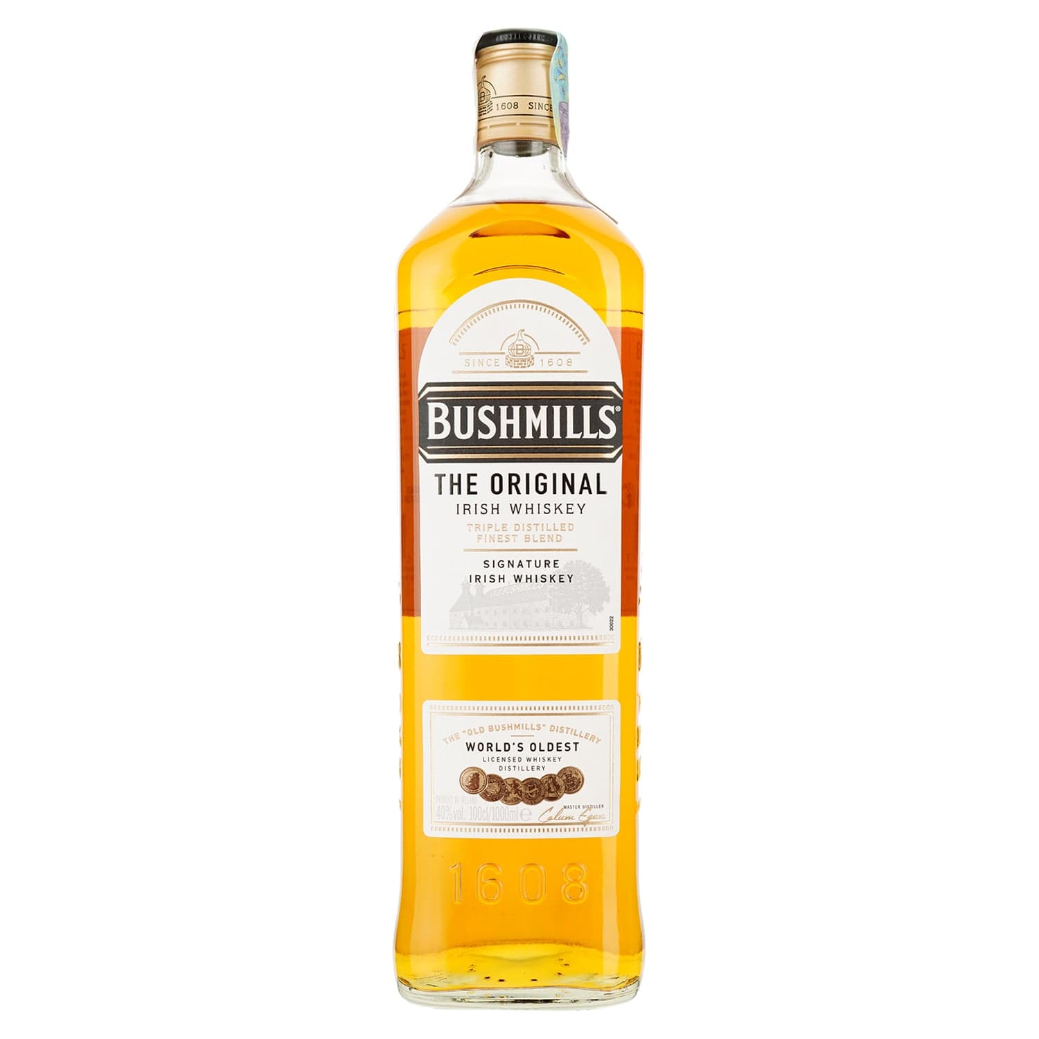 Віскі Bushmills Original Irish Whiskey, 40%, 1 л - зображення 1