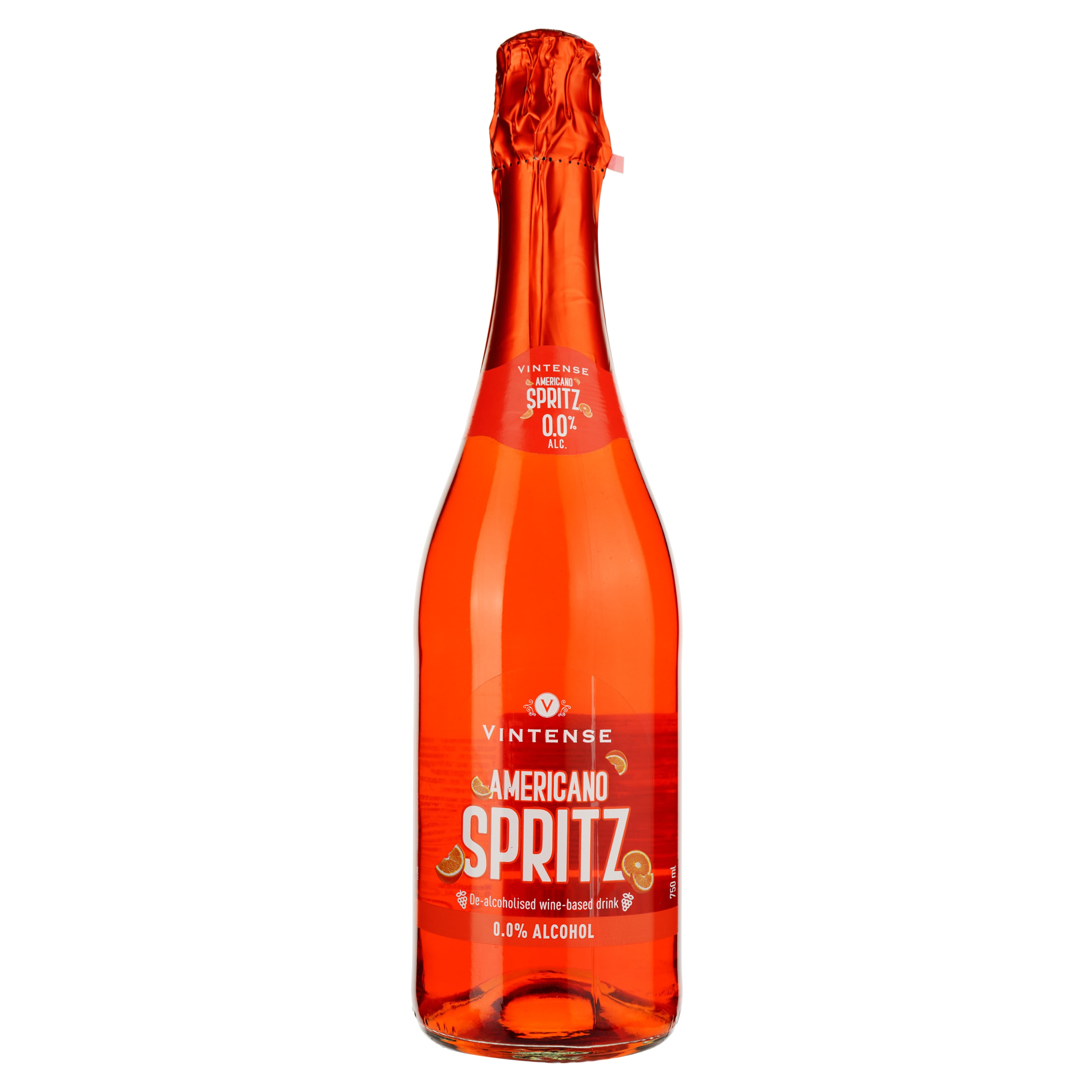 Напій ігристий Vintense Ice Americano Sprits, безалкогольний, 0,75 л - зображення 1