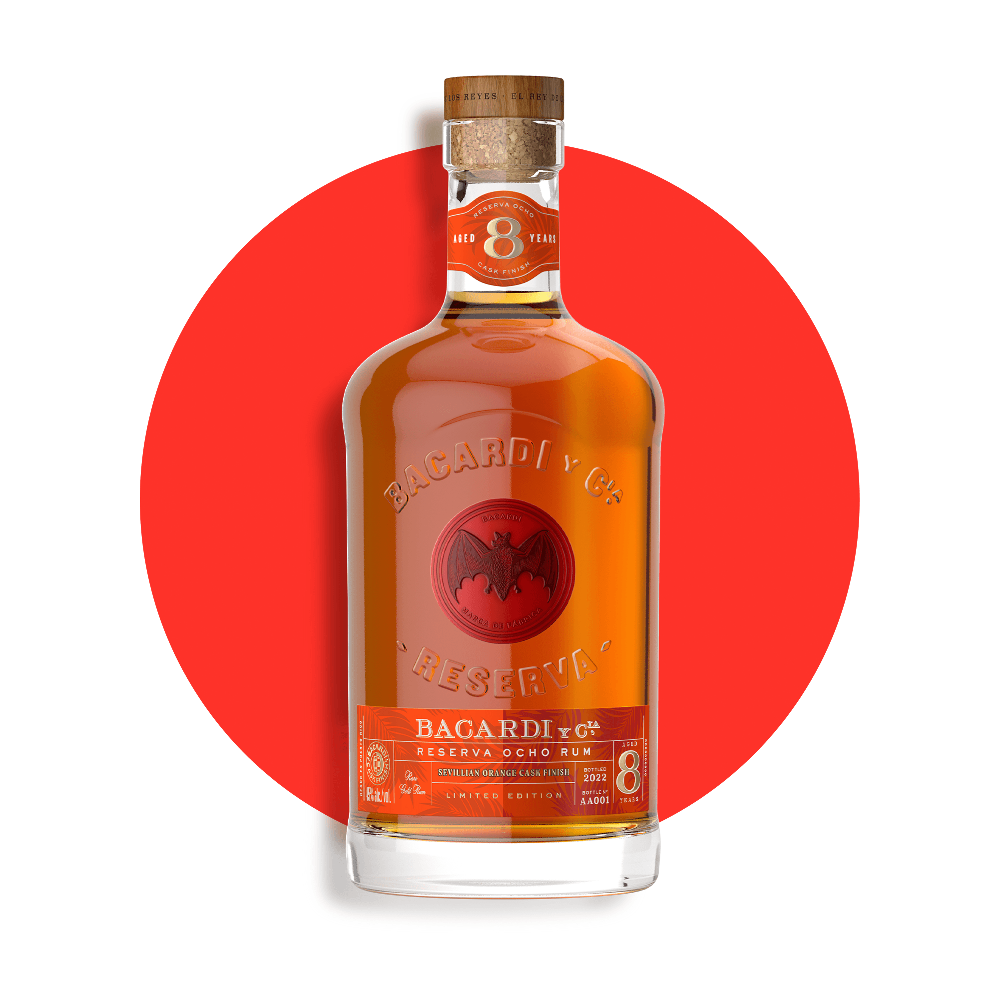 Ром Bacardi Gran Reserva 8 років витримки, 40%, 0,7 л - зображення 1