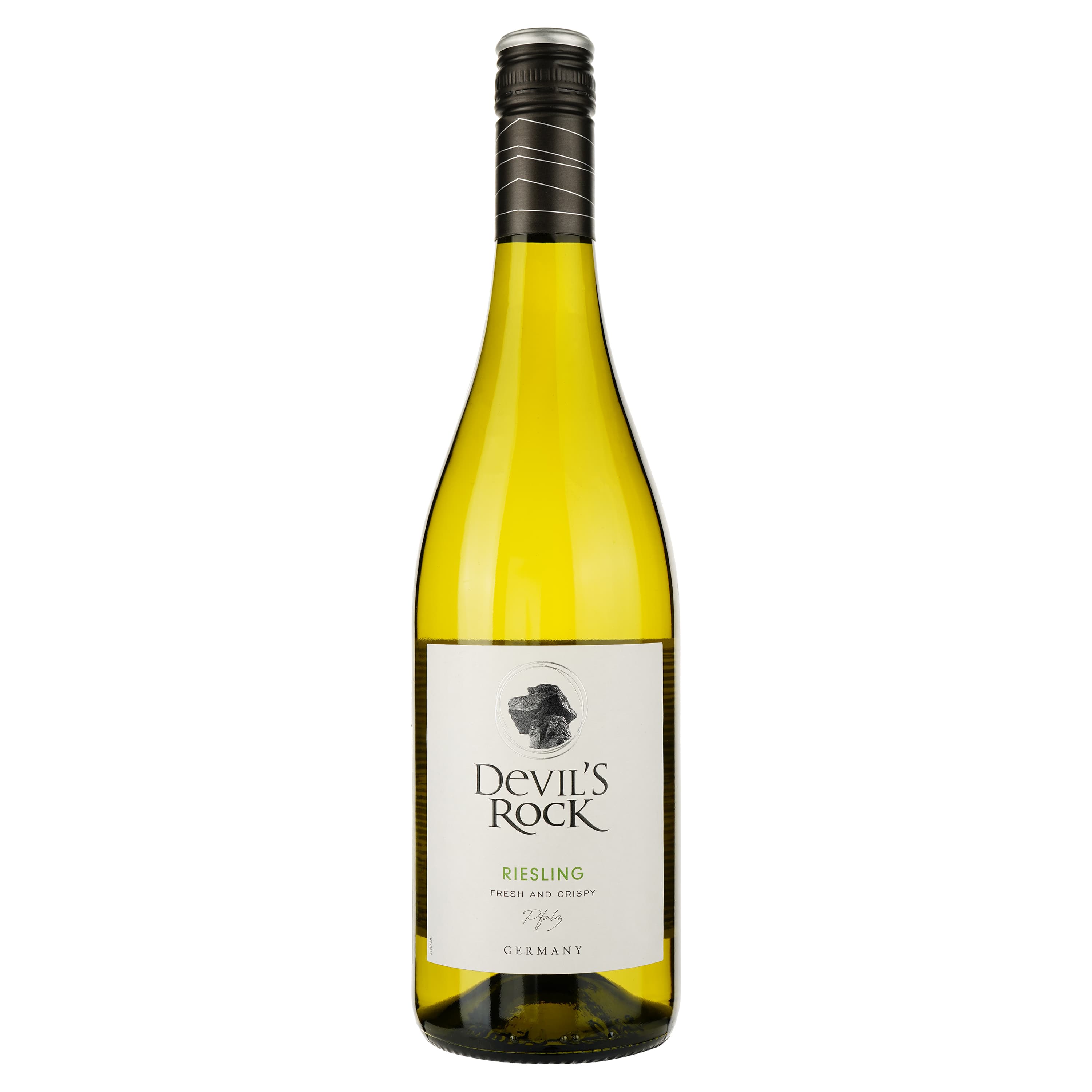Вино Devil`S Rock Riesling Qualitatswein Pfalz, біле, напівсухе, 0,75 л - зображення 1