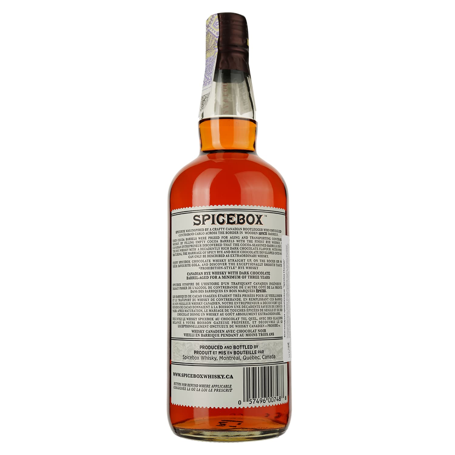 Віскі Maison des Futailles Spicebox Chocolat, 35%, 0,75 л (8000019820429) - зображення 2