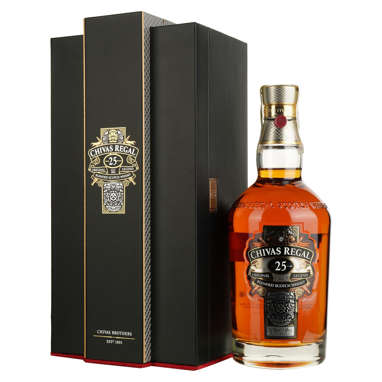 Віскі Chivas Regal 25 років, в коробці, 40%, 0,7 л (668888) - зображення 1