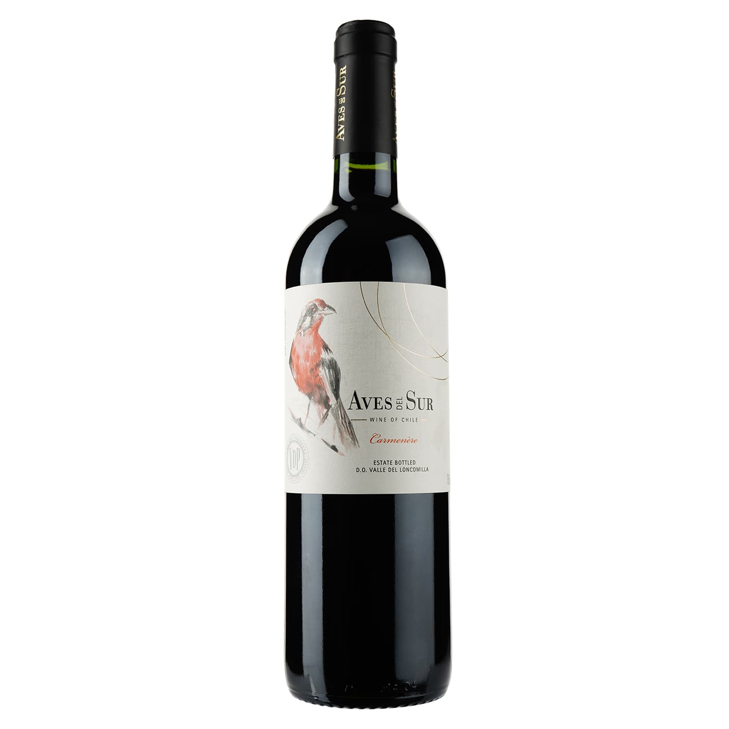 Вино Aves del Sur Carmenere, червоне, сухе, 12,5 %, 0,75 л (8000009377868) - зображення 1