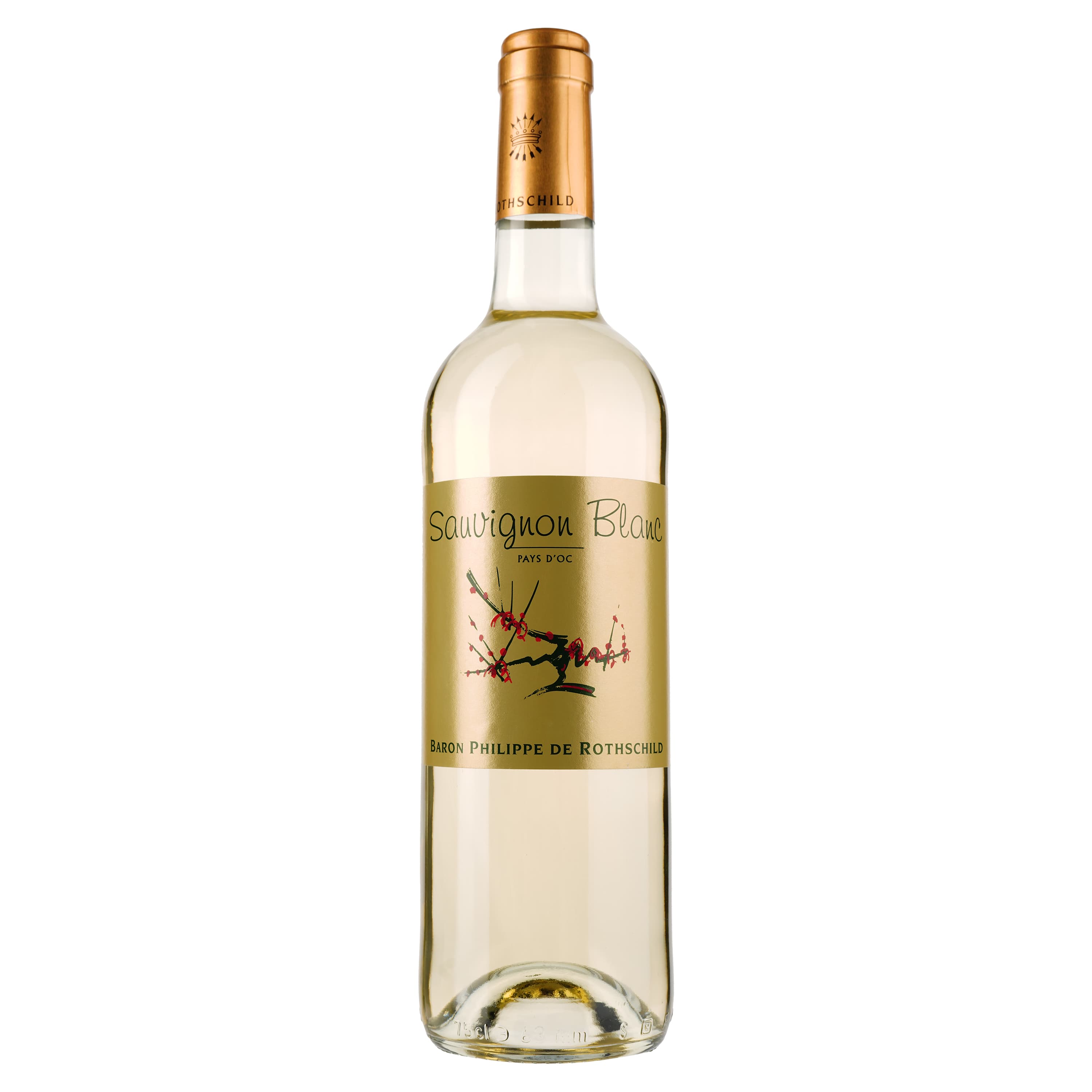 Вино Baron Philippe de Rothschild Sauvignon Blanc, біле, сухе, 12%, 0,75 л - зображення 1