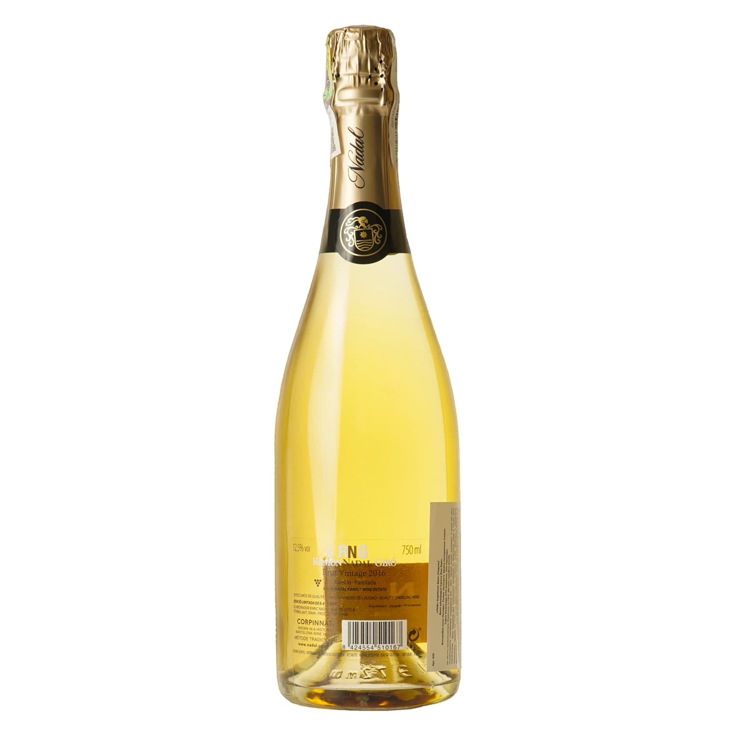 Вино ігристе Nadal Corpinnat Ramon Nadal Giro RGN біле брют 12% 0.75 л - зображення 3