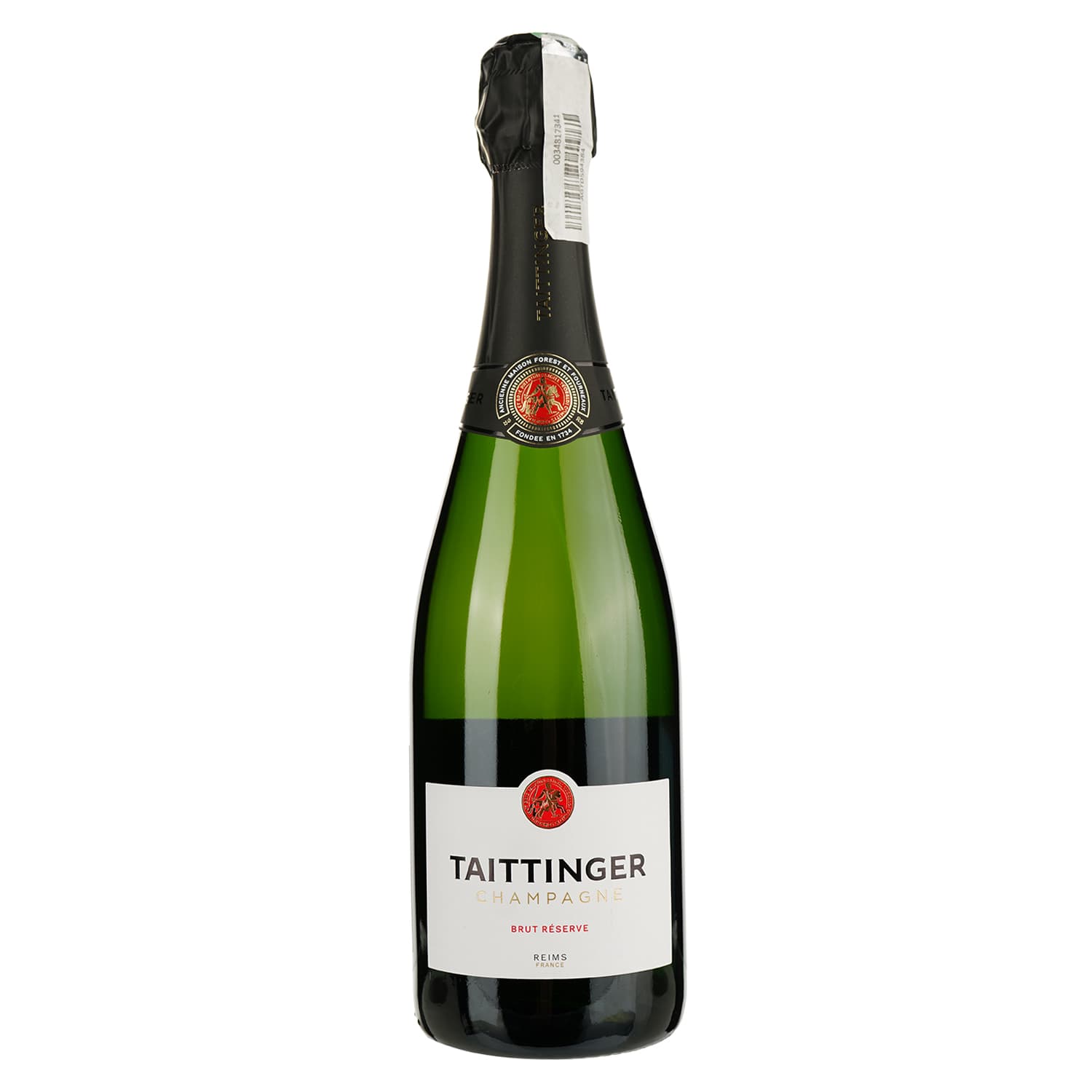 Шампанське Taittinger Brut Reserve, біле, брют, 12,5%, 0,75 л (3911) - зображення 1