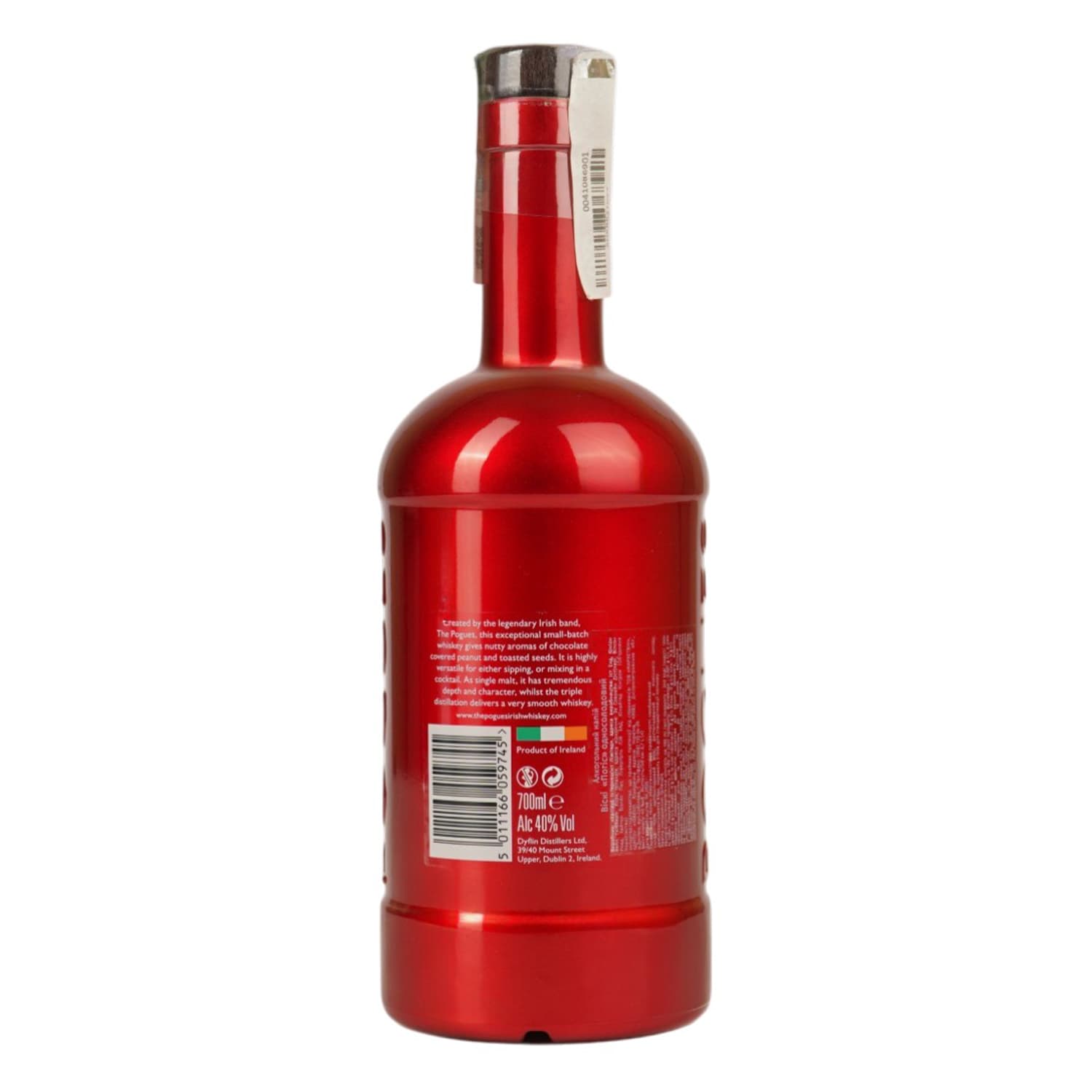 Віскі The Pogues SingleMalt Irish Whiskey, 40%, 0,7 л - зображення 3