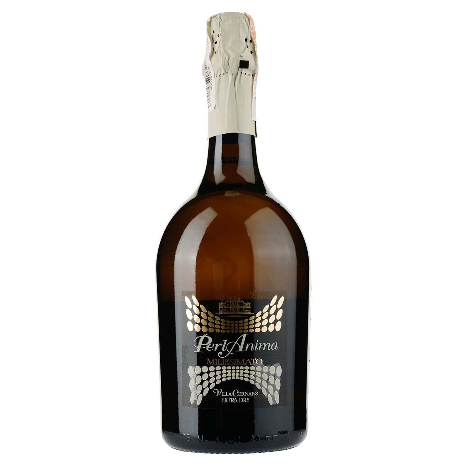 Вино ігристе Villa Cornaro Perlanima Cuvee Extra Dry, біле, екстра драй, 0,75 л - зображення 1
