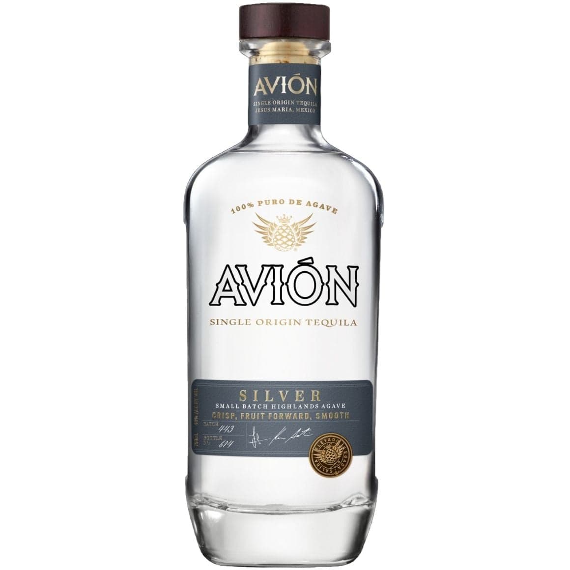 Текіла Avion Silver Small Batch Highlands 100% Puro de Agave 40% 0.7 л - зображення 1