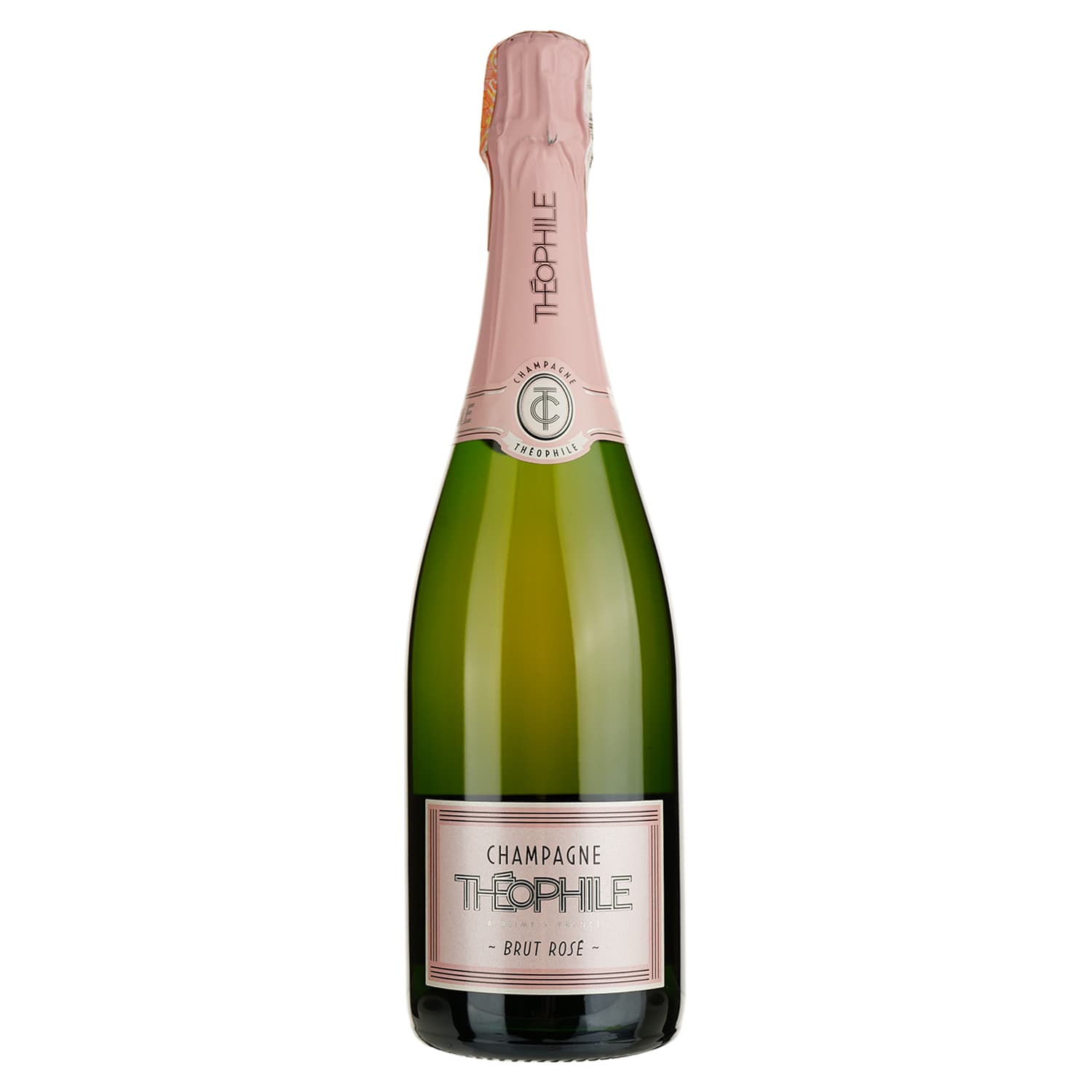 Шампанське Theophile Champagne Brut Rose, рожеве, брют, 12%, 0,75 л (1003530) - зображення 1