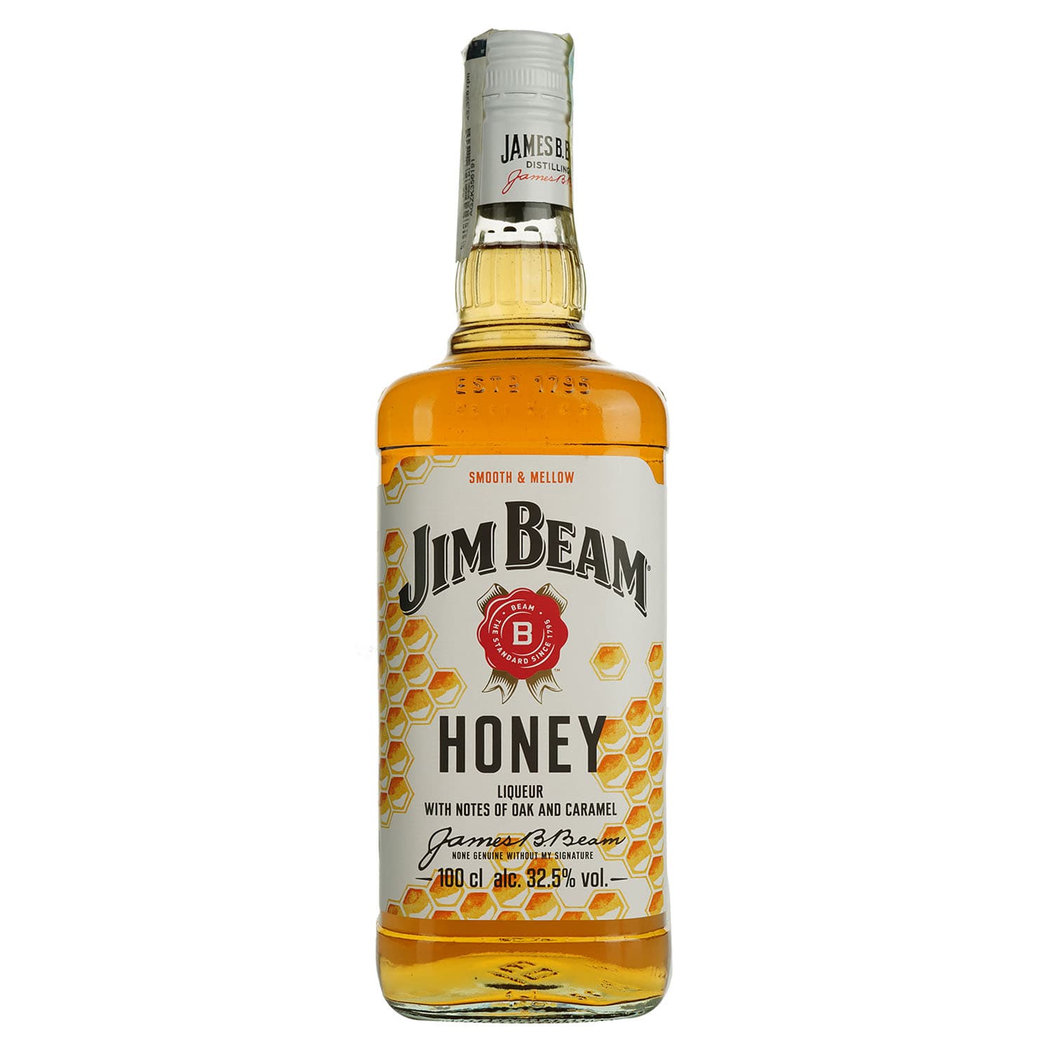 Лікер Jim Beam Honey 32.5% 1 л - зображення 1
