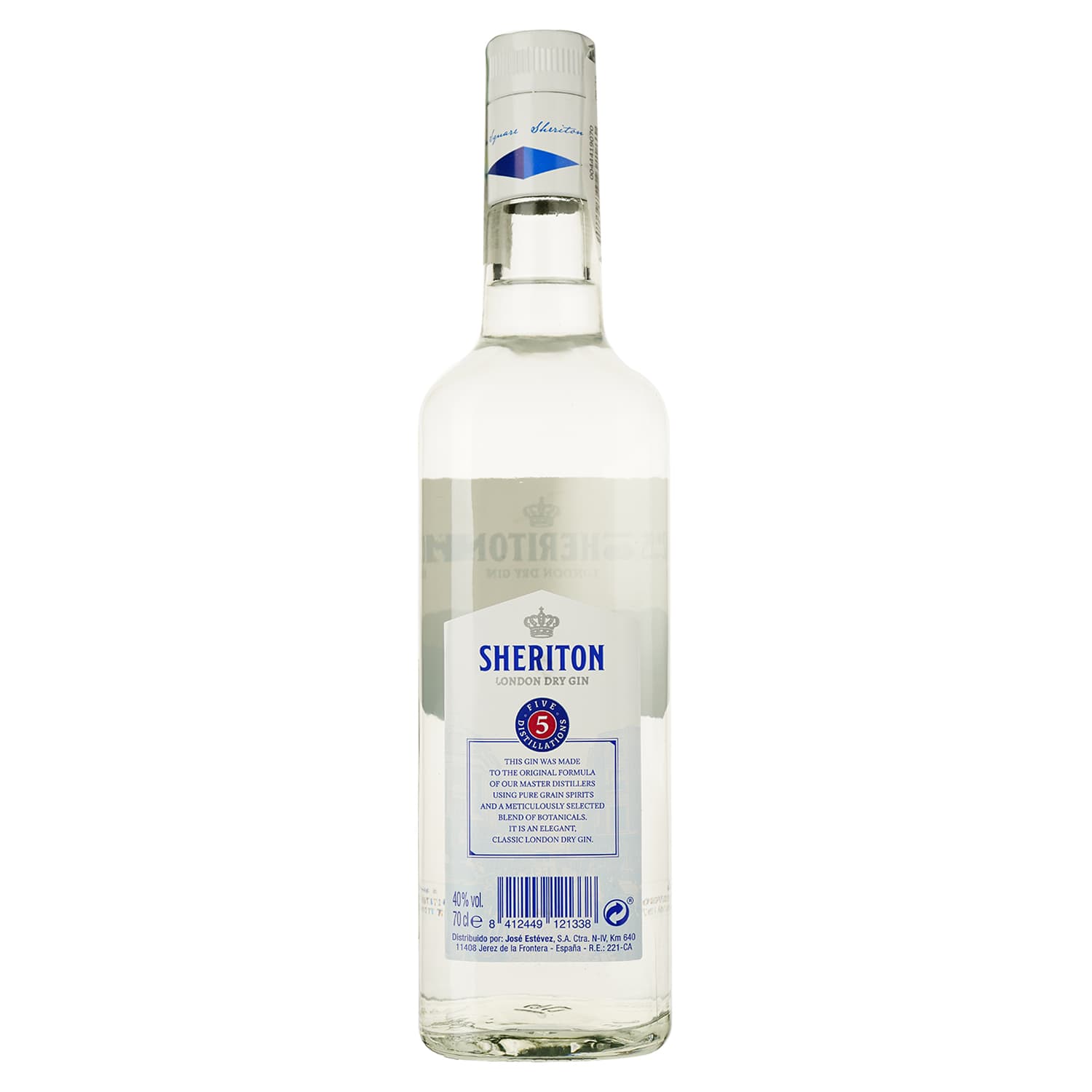 Джин Sheriton London Dry Gin 40% 0.7 л - зображення 2