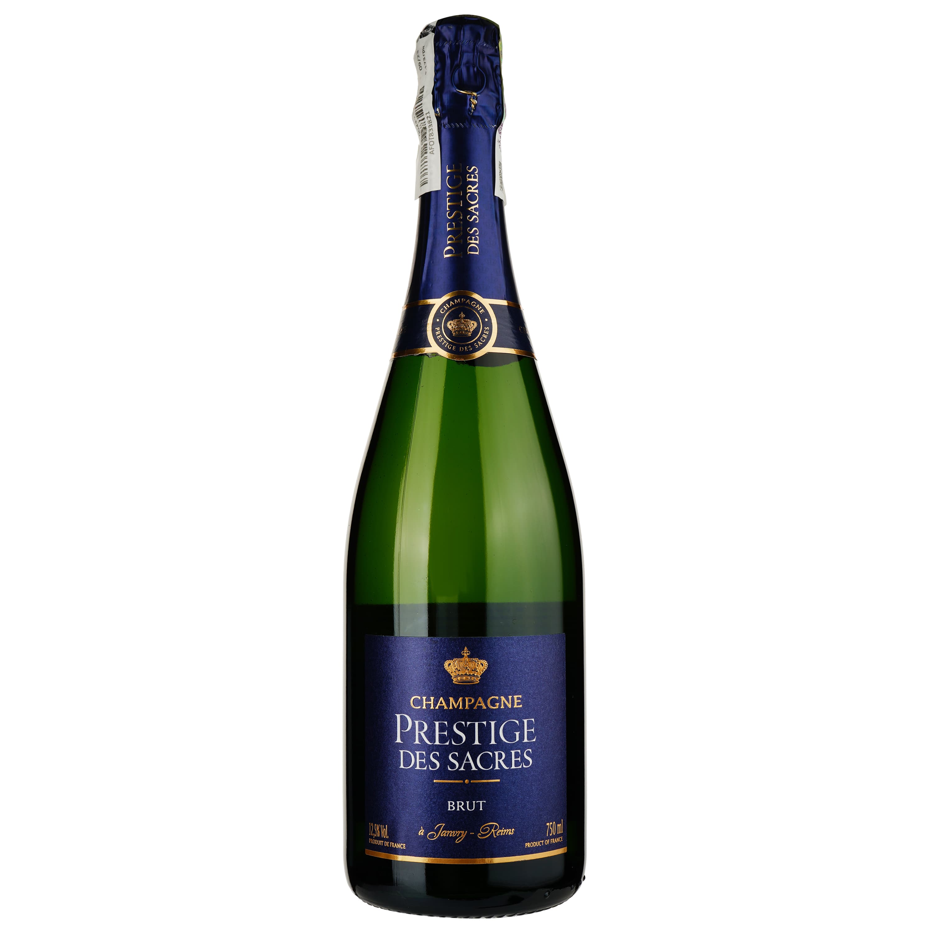 Шампанське Prestige des Sacres Brut Prestige, 12,5%, 0,75 л - зображення 1
