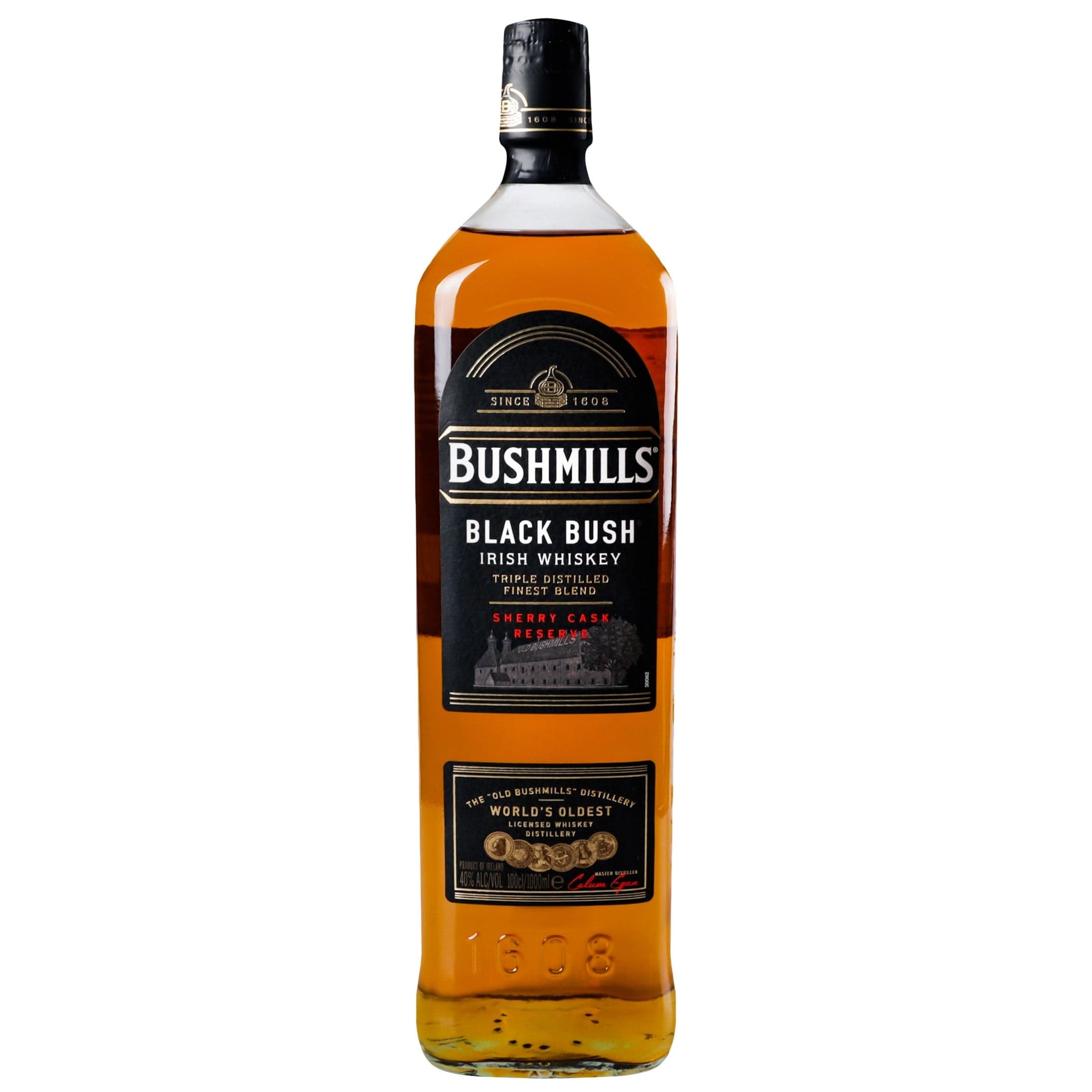 Віскі Bushmills Black, 40%, 1 л - зображення 1