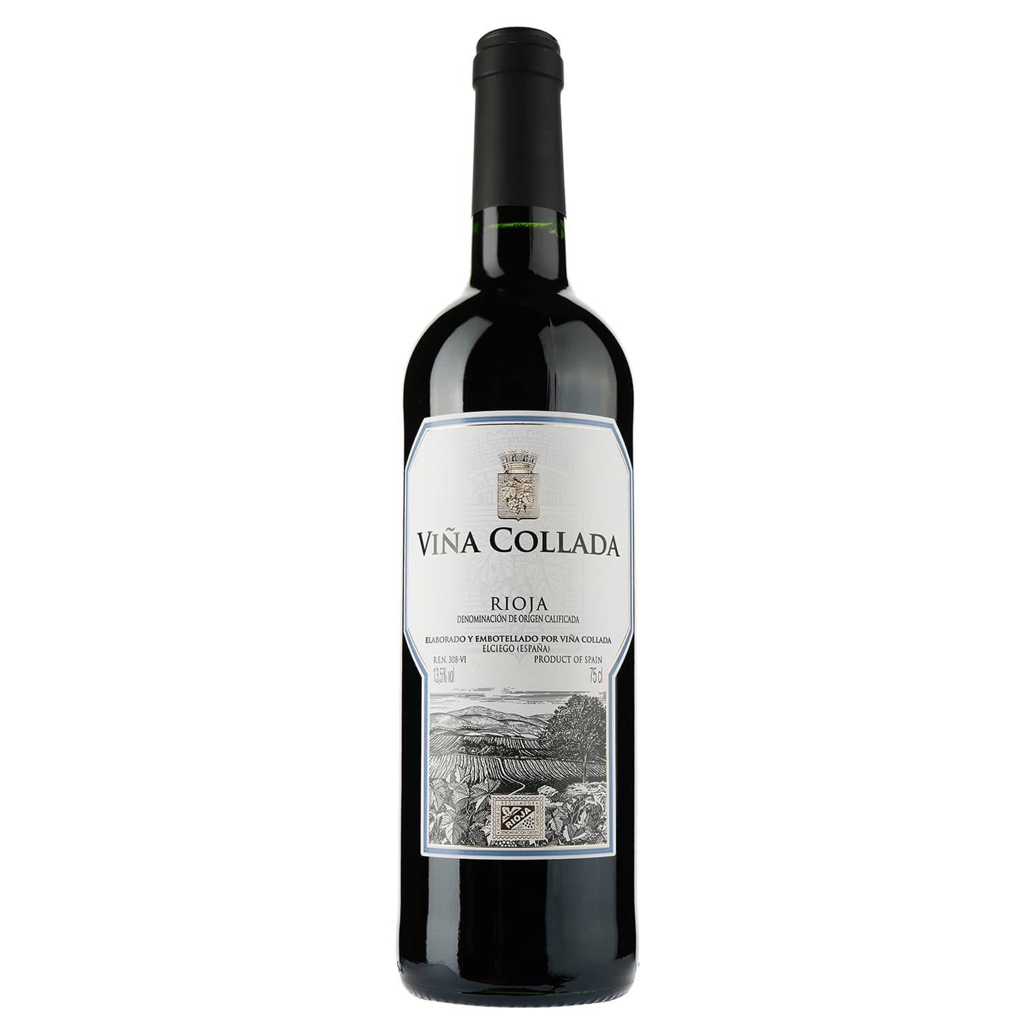 Вино Marques de Riscal Vina Collada, червоне, сухе, 14%, 0,75 л (7700) - зображення 1
