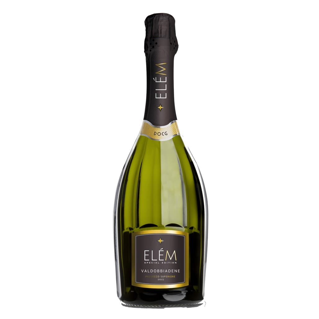 Ігристе вино Elem Prosecco Valdobbiadene Superior DOCG, біле, брют, 0,75 л - зображення 1