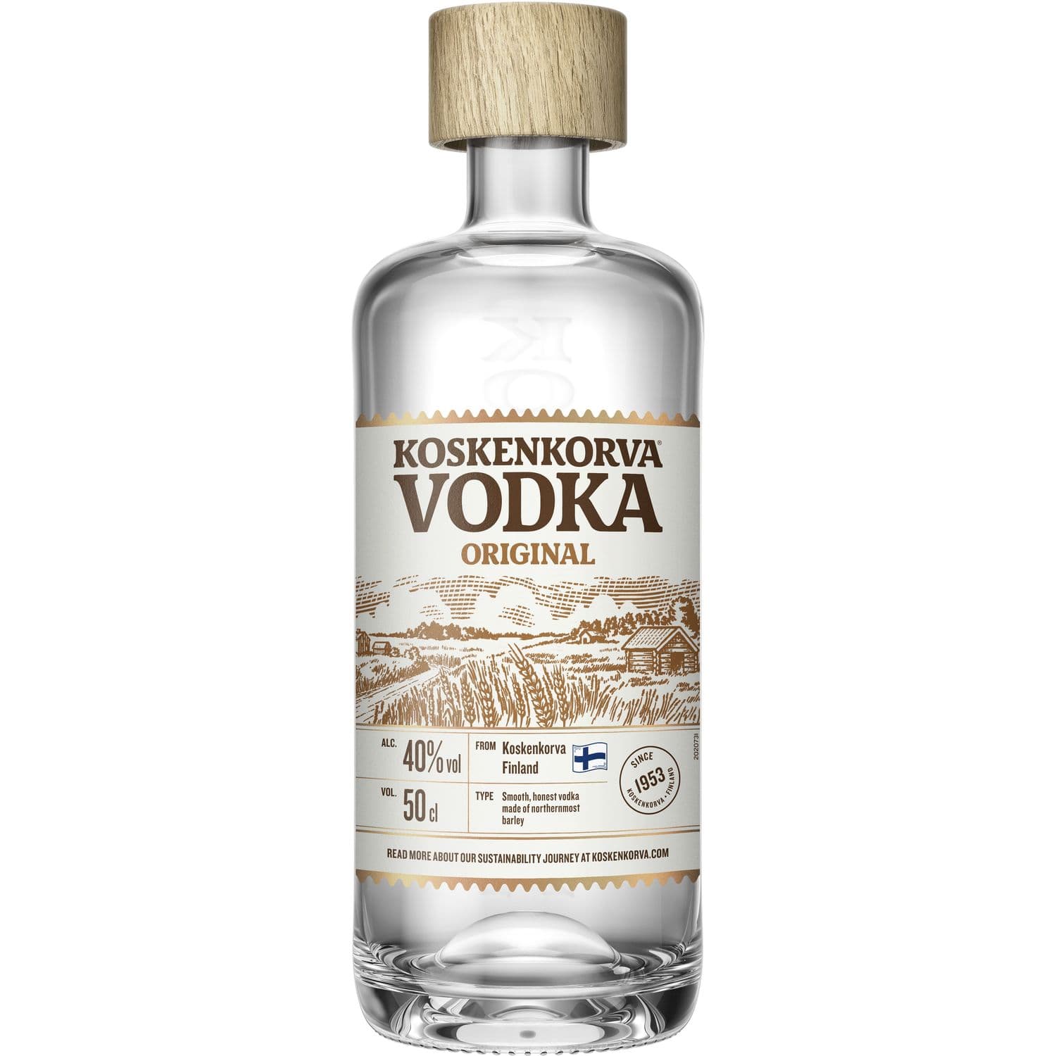 Горілка Koskenkorva Original, 40%, 0,5 л (819151)