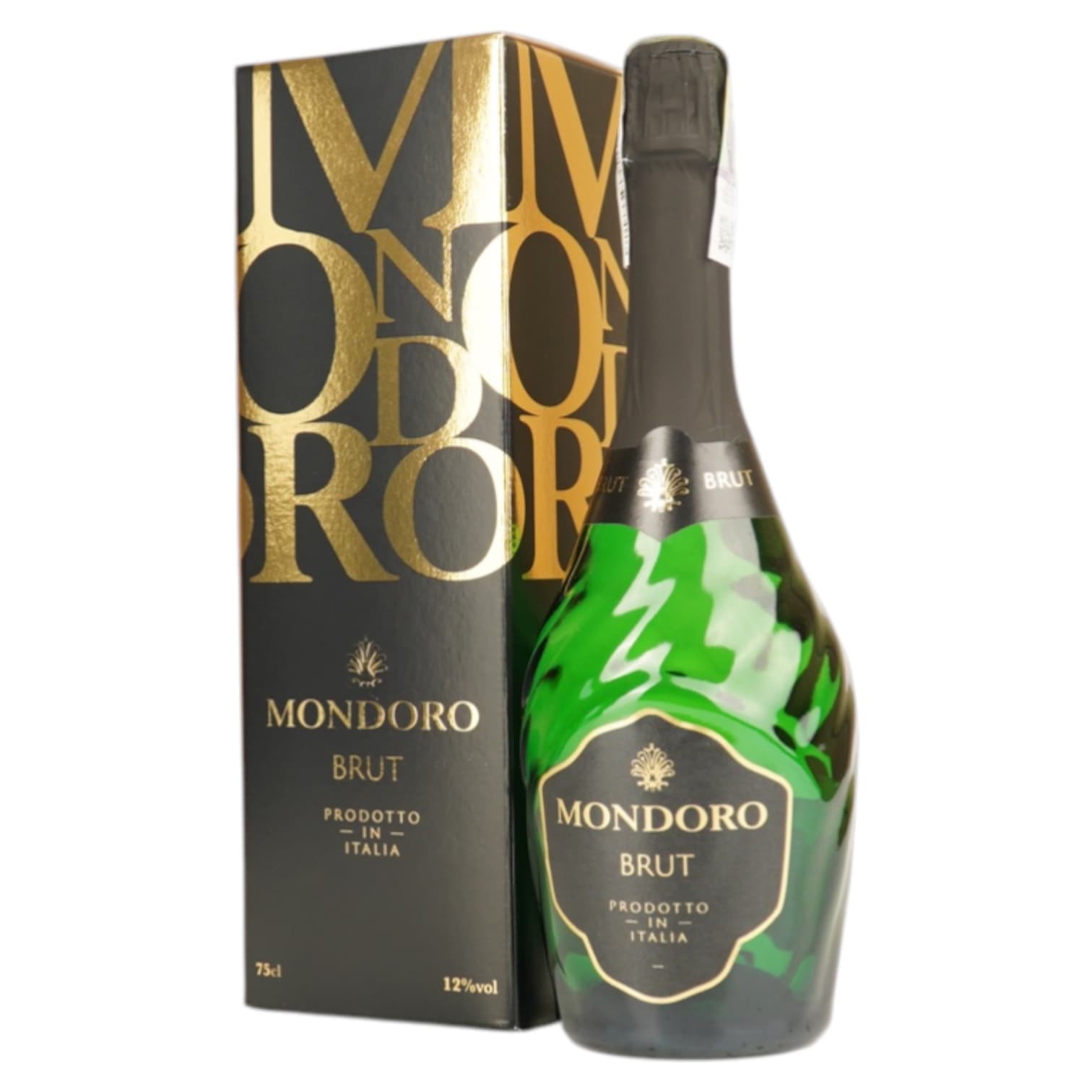 Вино ігристе Mondoro Brut біле брют 12% 0,75 л в подарунковій упаковці - зображення 1