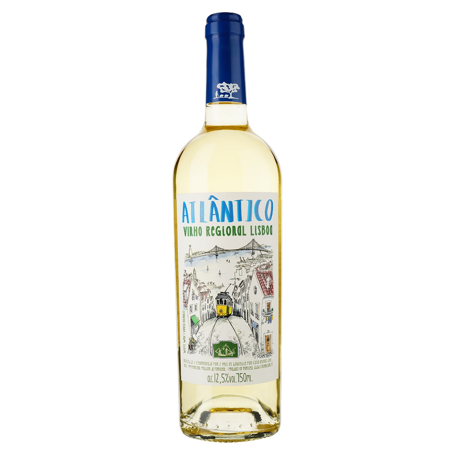 Вино Atlantico Lisboa Branco біле сухе 0.75 л - зображення 1