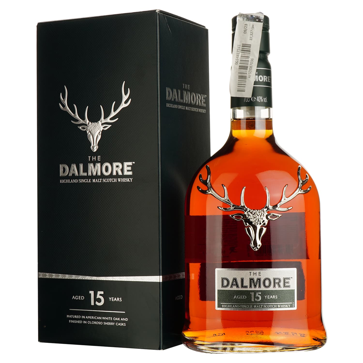 Віскі Dalmore 15 yo Single Malt Scotch Whisky 40% 0.7 л - зображення 1