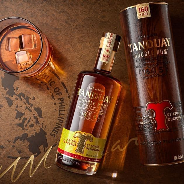 Ром Tanduay Double Rum 40% 0.7 л в тубусі - зображення 2