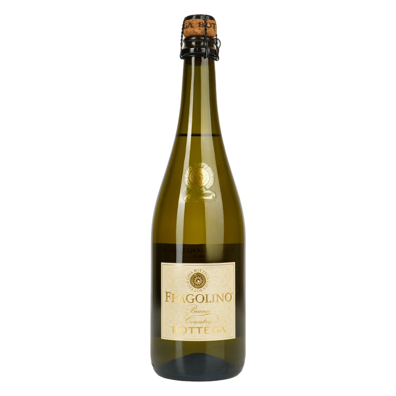 Вино ігристе Bottega Fragolino bianco, напівсолодке, 0,75 л (913418) - зображення 1
