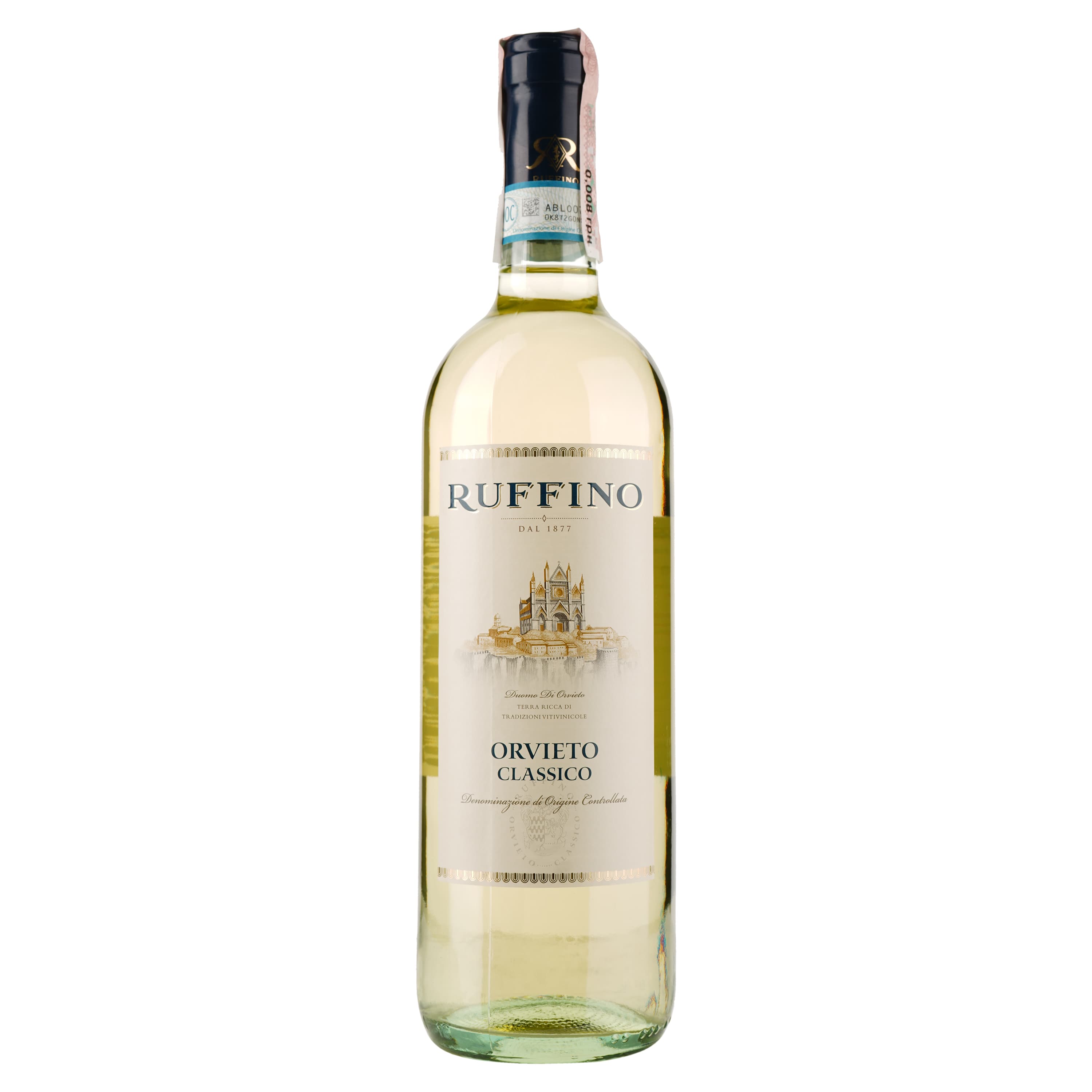 Вино Ruffino Orvieto Classico, біле, сухе, 13%, 0.75 л - зображення 1
