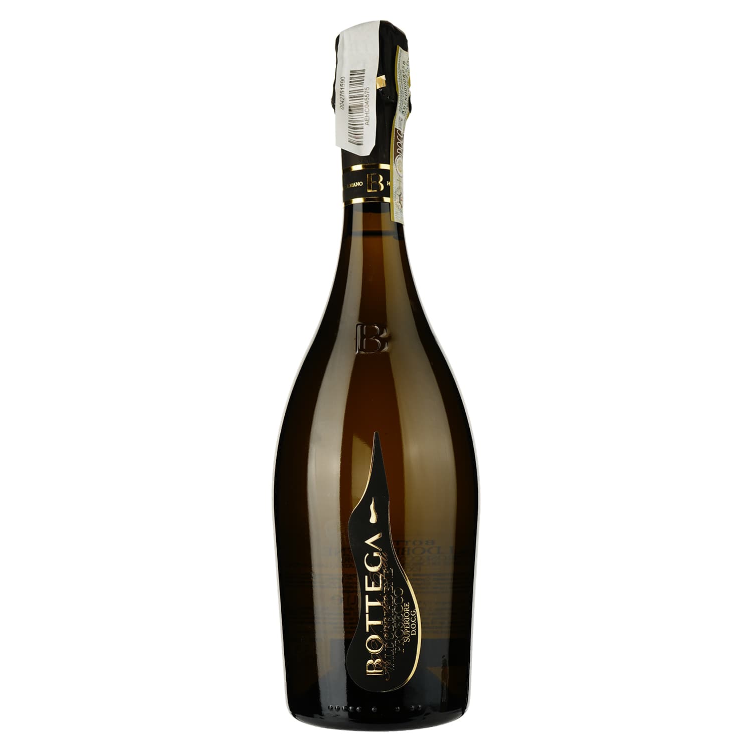 Вино ігристе Bottega Vino dei Poeti Prosecco Exta Dry DOCG, екстра сухе, біле, 11,5%, 0,75 л (671480) - зображення 1