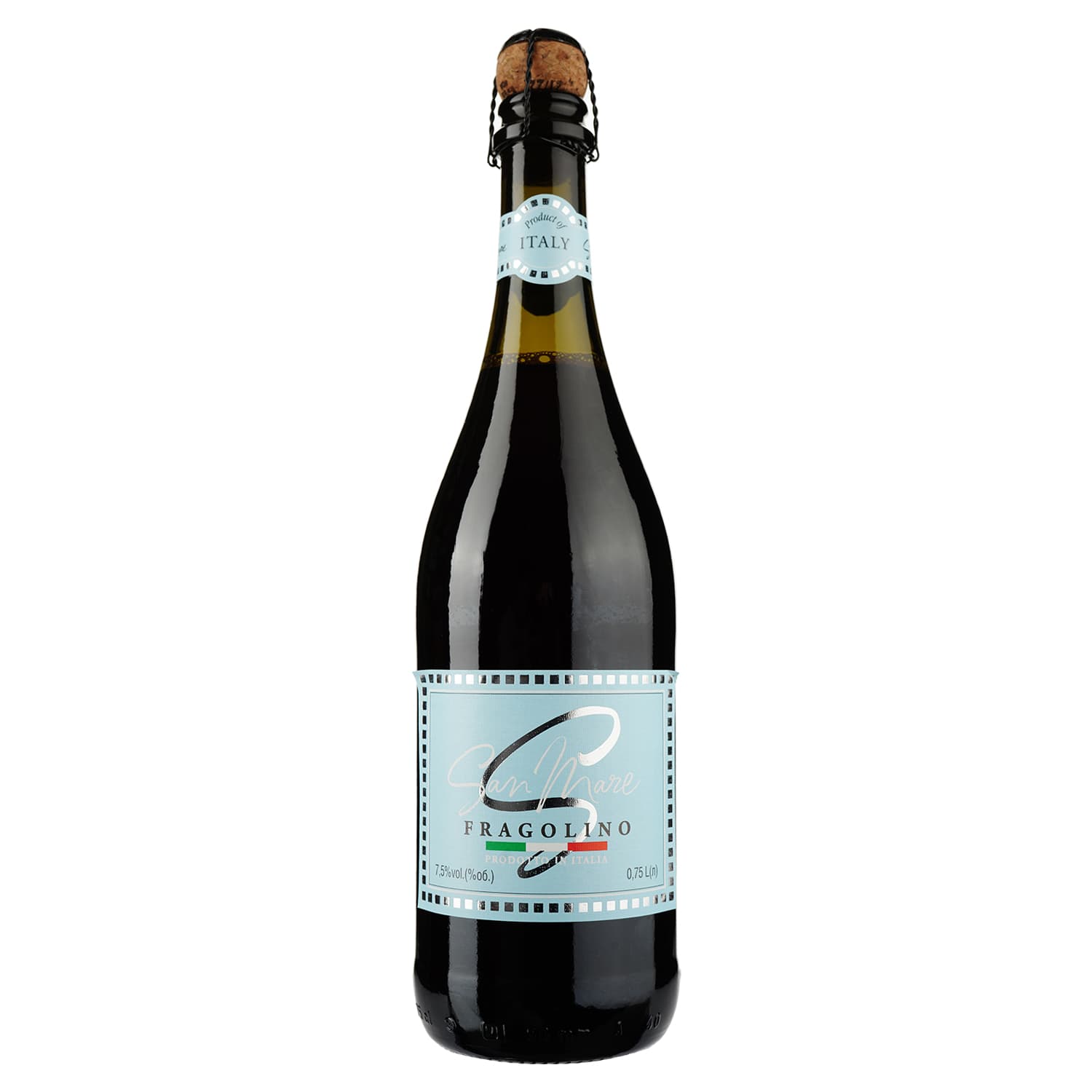 Алкогольний напій San Mare Fragolino полуничний червоний 7.5% 0.75 л (803828) - зображення 2