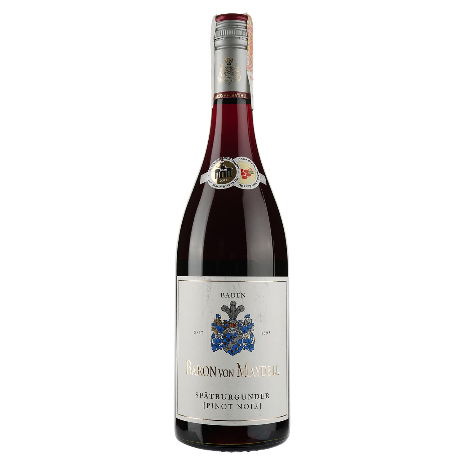 Вино Baron von Maydell Spatburgunder, червоне, сухе, 13%, 0,75 л (37564) - зображення 1